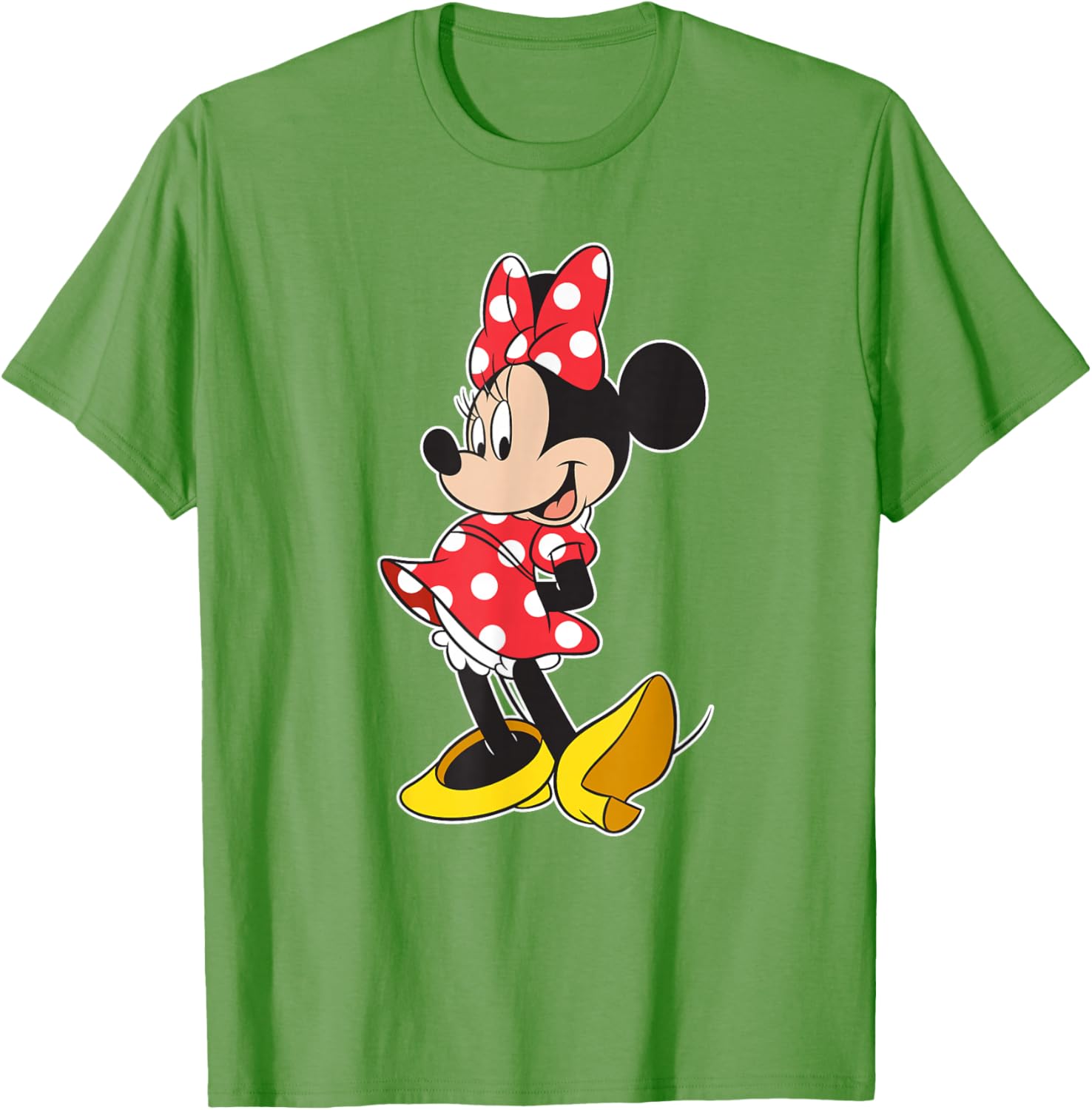 Cute Disney Minnie Mouse Classic Pose T-Shirt for Kids and Adults - 10