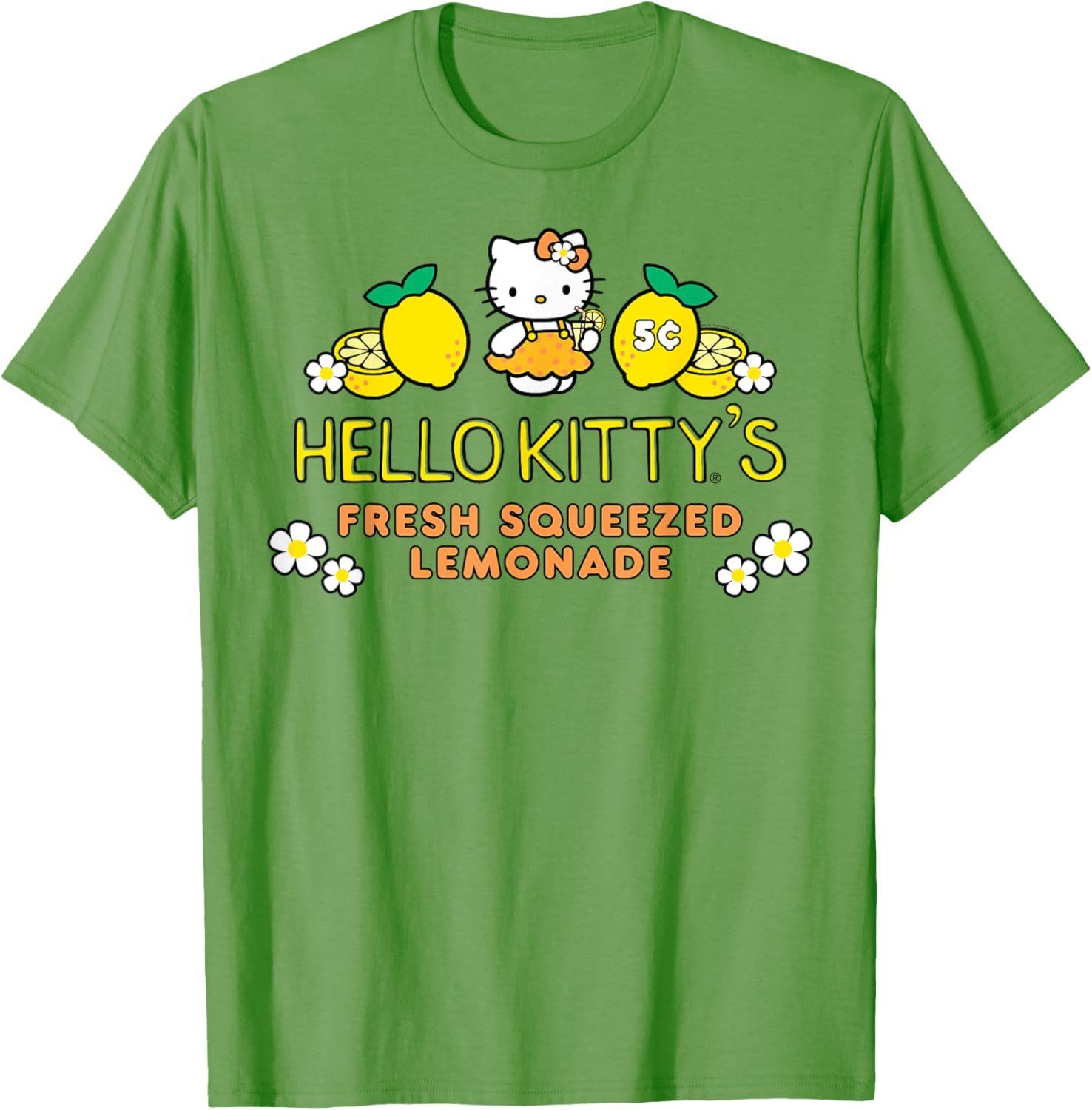 Hello Kitty Summer Lemonade T-Shirt for Fun and Stylish Days - 14