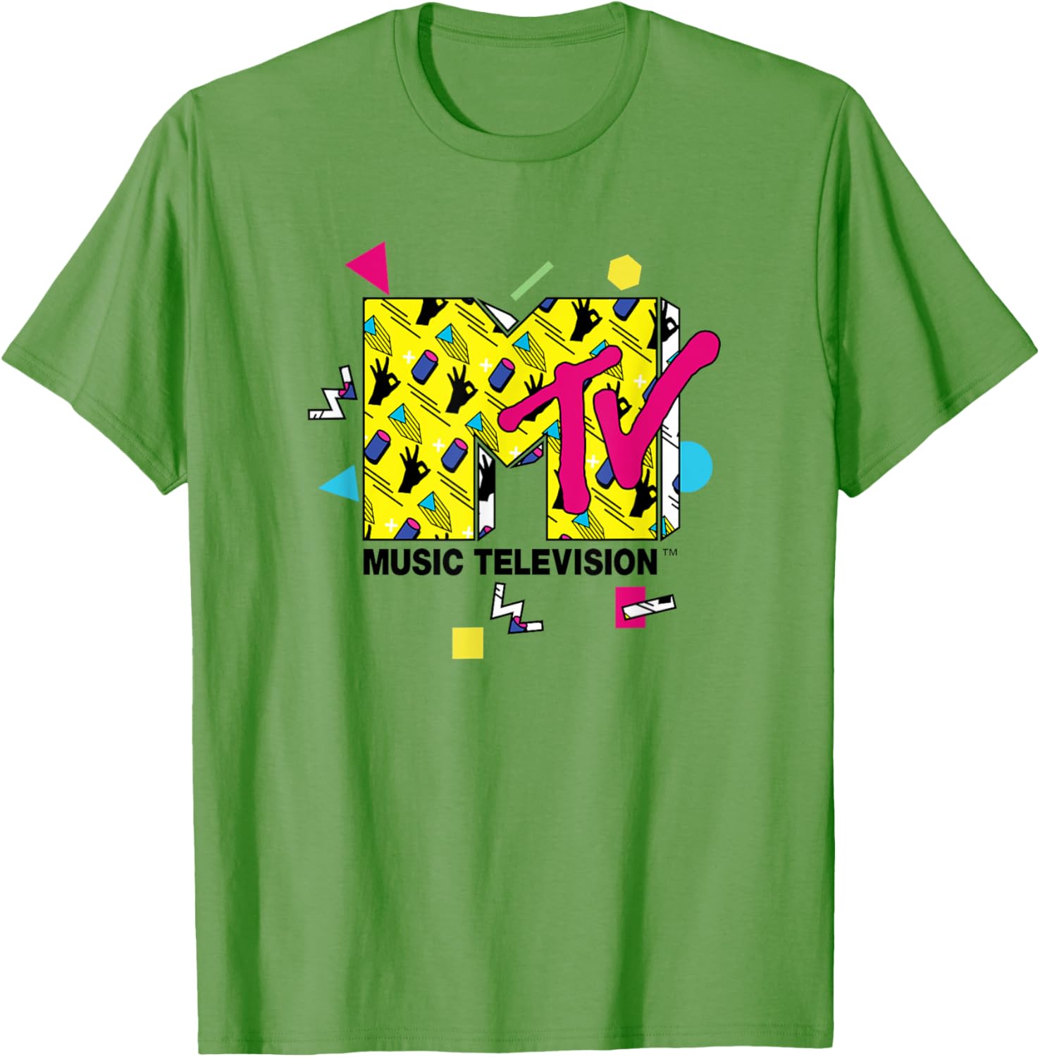 Mademark x MTV Official Logo T-Shirt with 80s 90s Party Art Design - 11