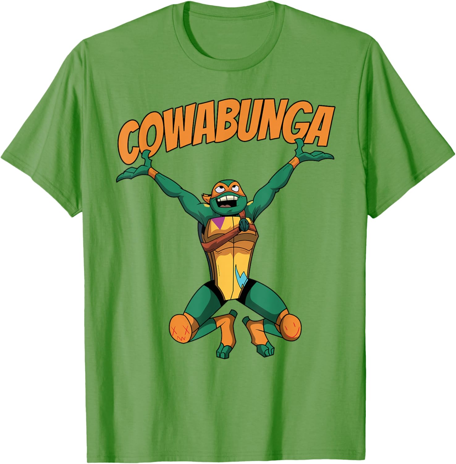 Mademark Teenage Mutant Ninja Turtles Mikey Cowabunga T-Shirt for Kids - 3