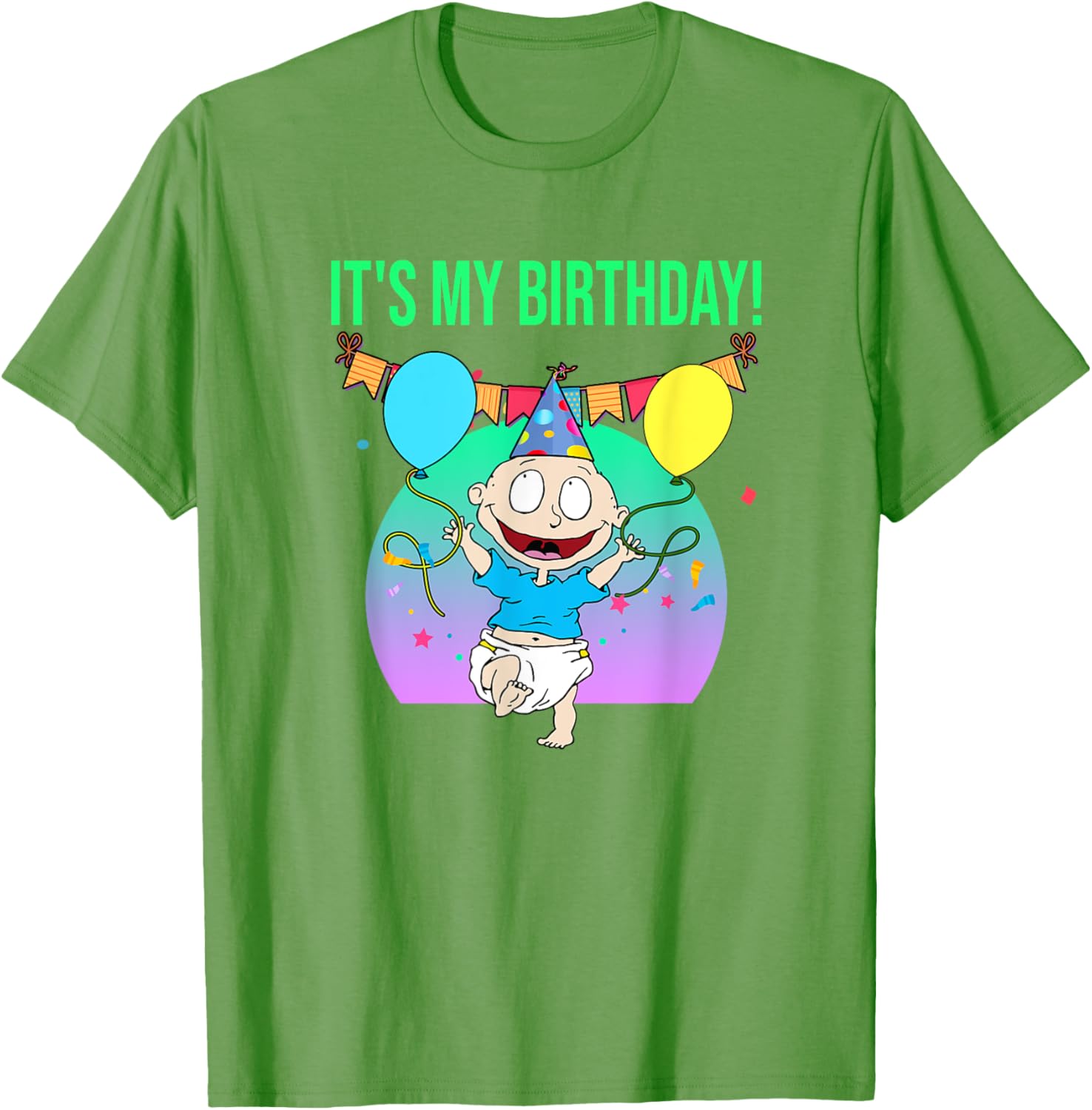 Mademark Rugrats Tommy Pickles Birthday T-Shirt for Kids and Adults - 17