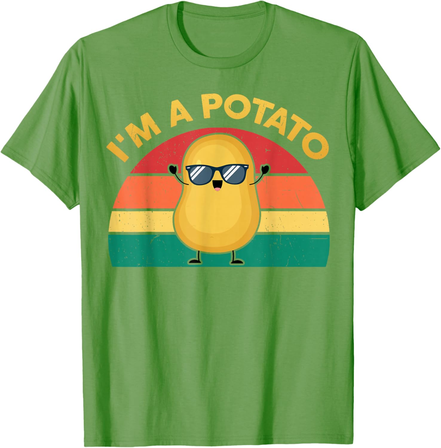 Funny I'm A Potato T-Shirt for Kids - Cute Graphic Tee for Boys and Girls - 18