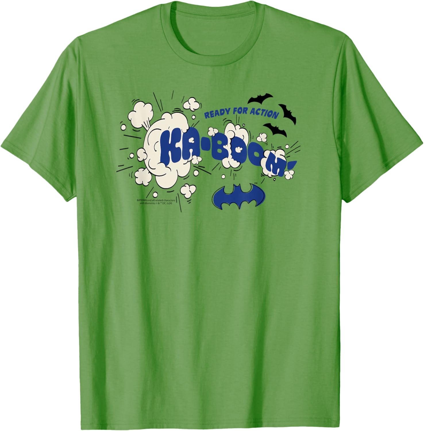Amazon Essentials Batman Comic Kaboom Ready for Action T-Shirt - 5