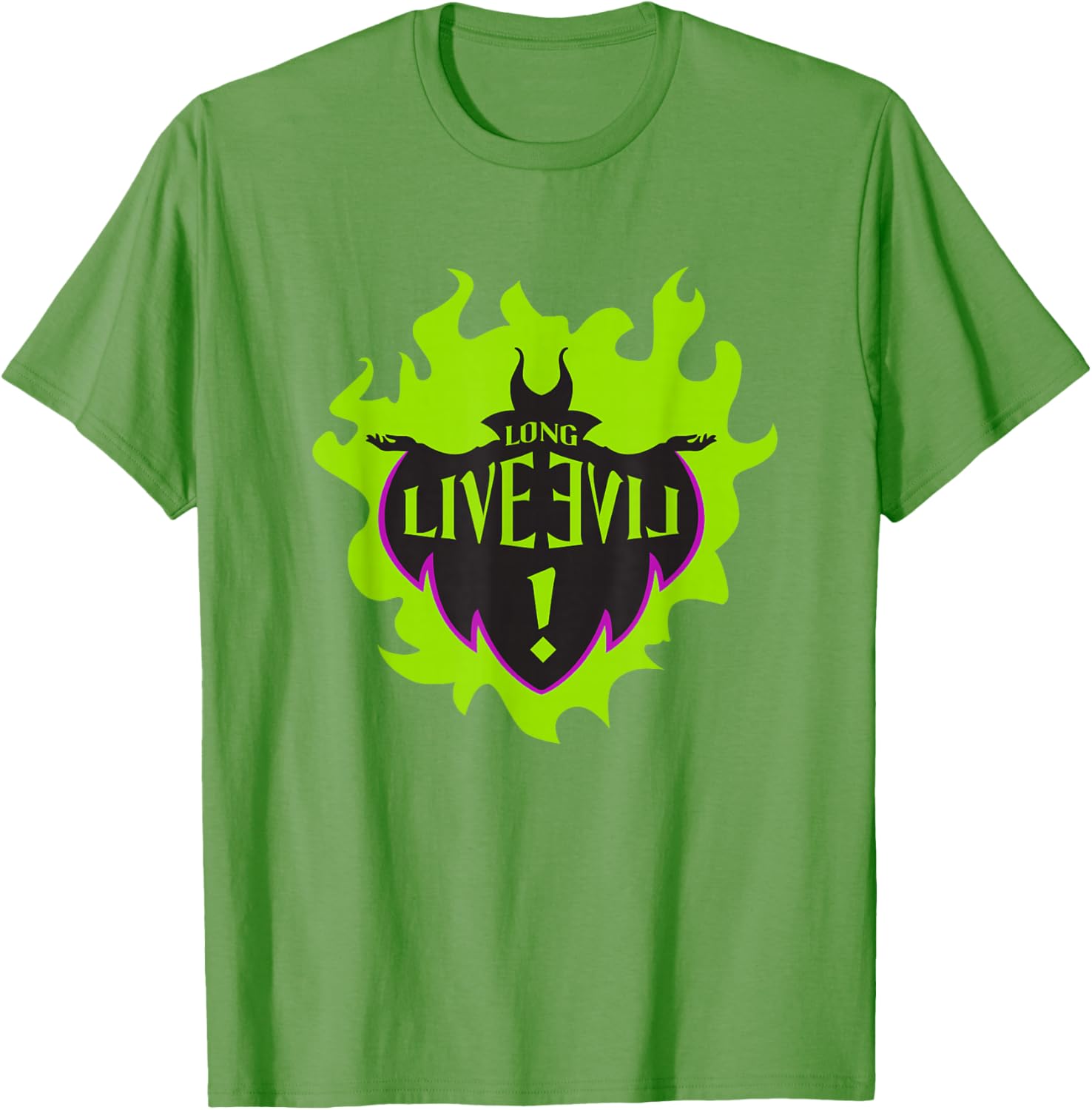 Disney Descendants Maleficent Long Live Evil T-Shirt for Fans - 11