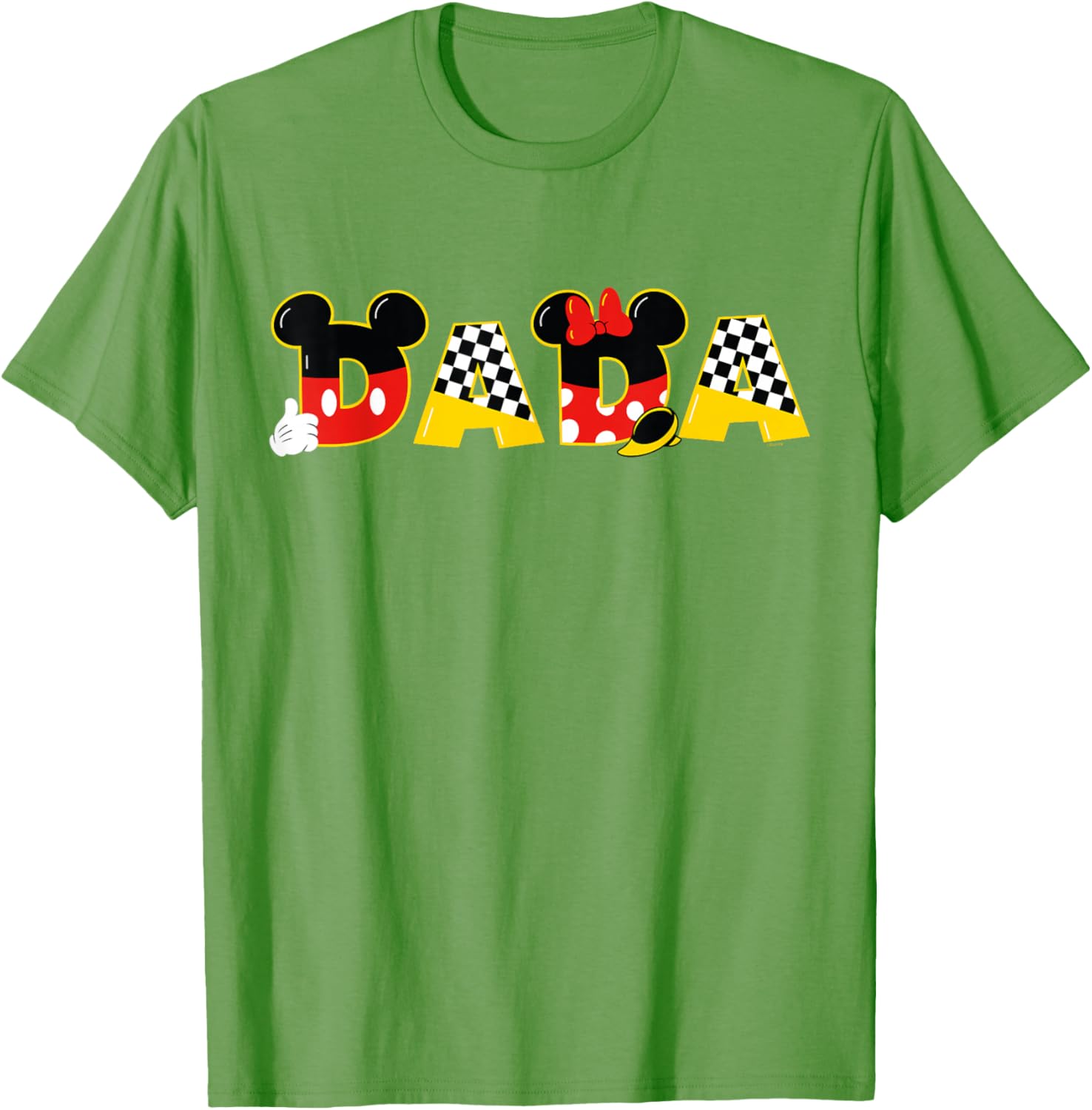 Disney Mickey Minnie Dada T-Shirt Perfect for Father's Day and Family Trips - 4