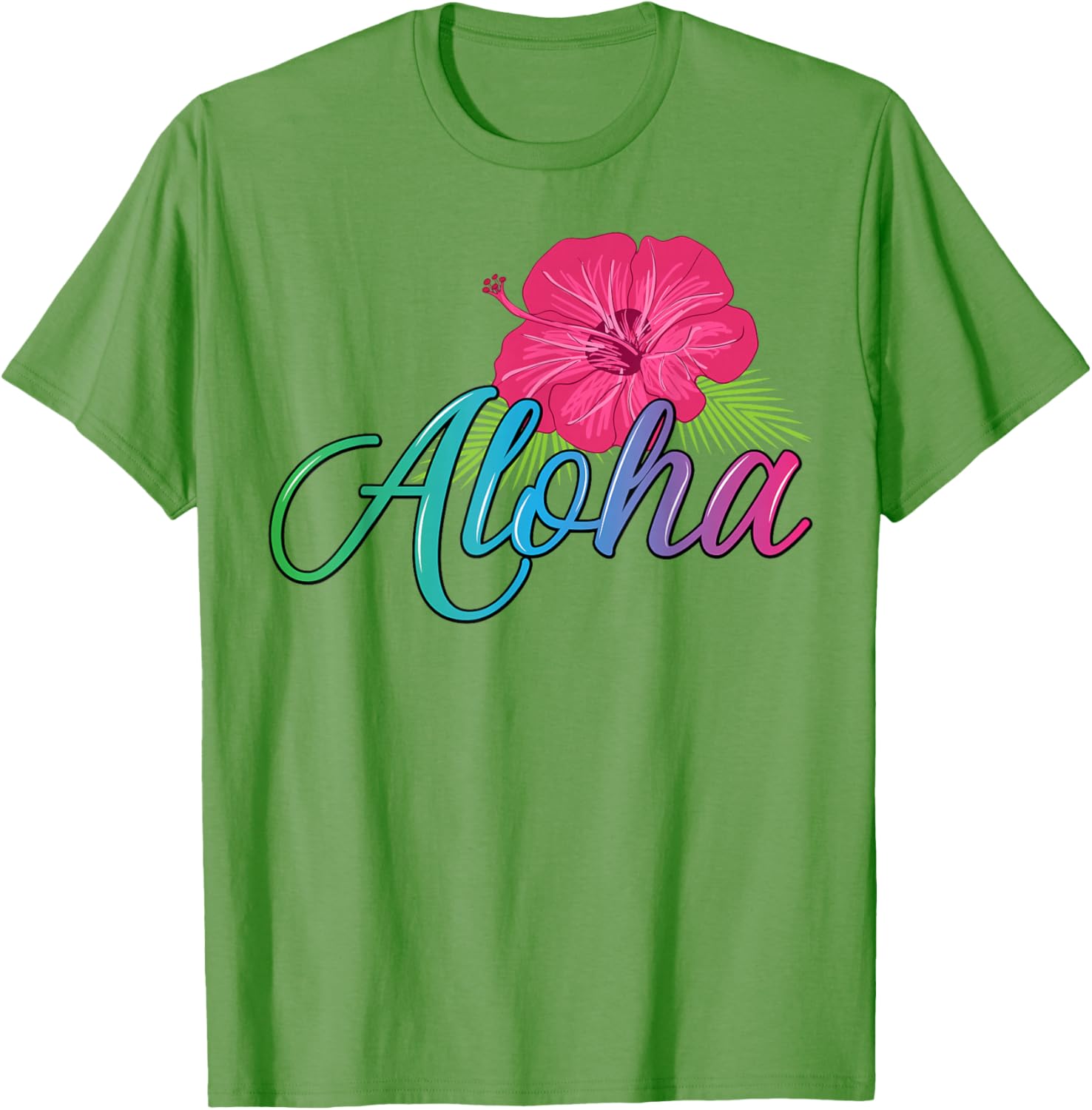 Aloha Hawaii T-Shirt with Aloha Flower Spirit - Casual Island Style - 9