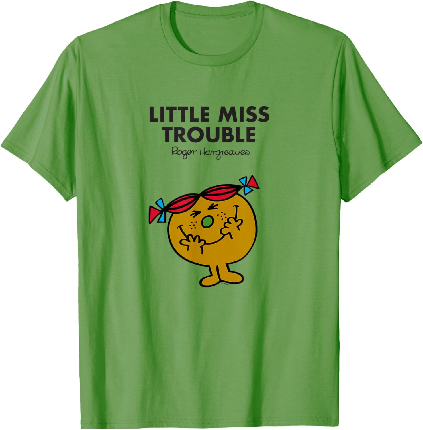 Mr Men Little Miss Trouble T-Shirt Fun and Colorful Kids Apparel - 12