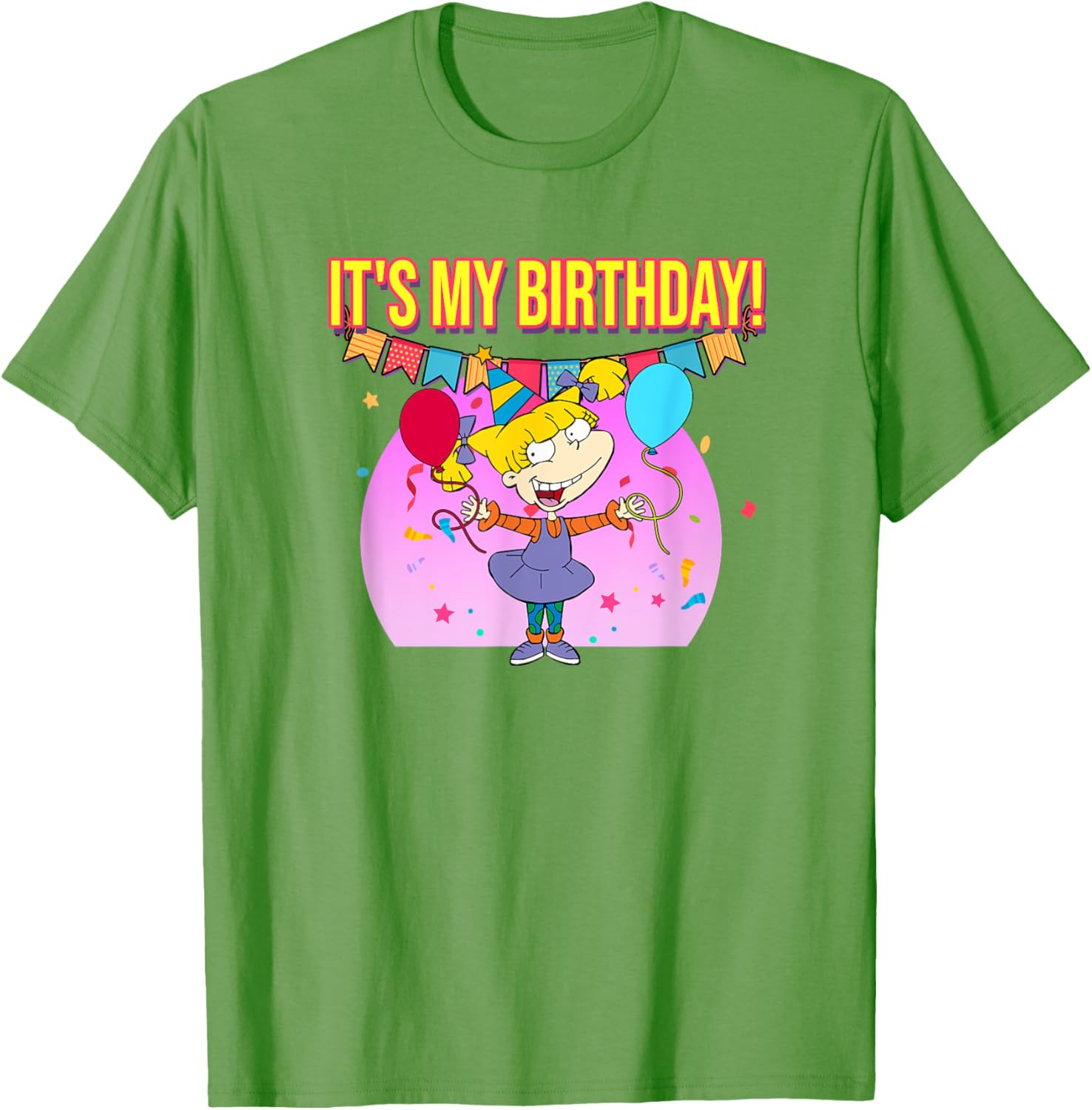 Mademark x Rugrats Angelica Pickles Birthday T-Shirt Fun Kids Apparel - 12