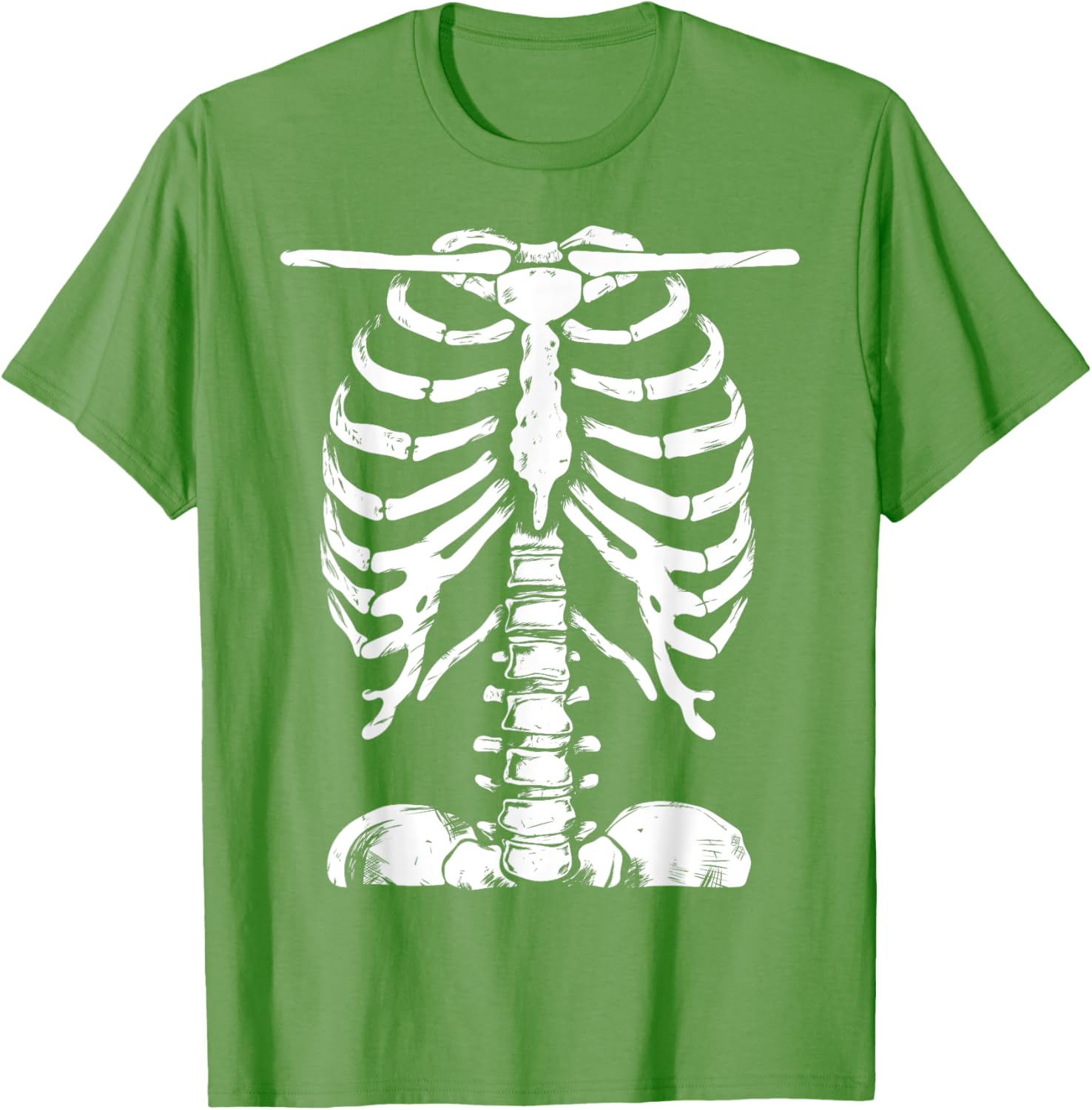 Skeleton Rib Cage Halloween T-Shirt for Men and Women Perfect Costume - 9
