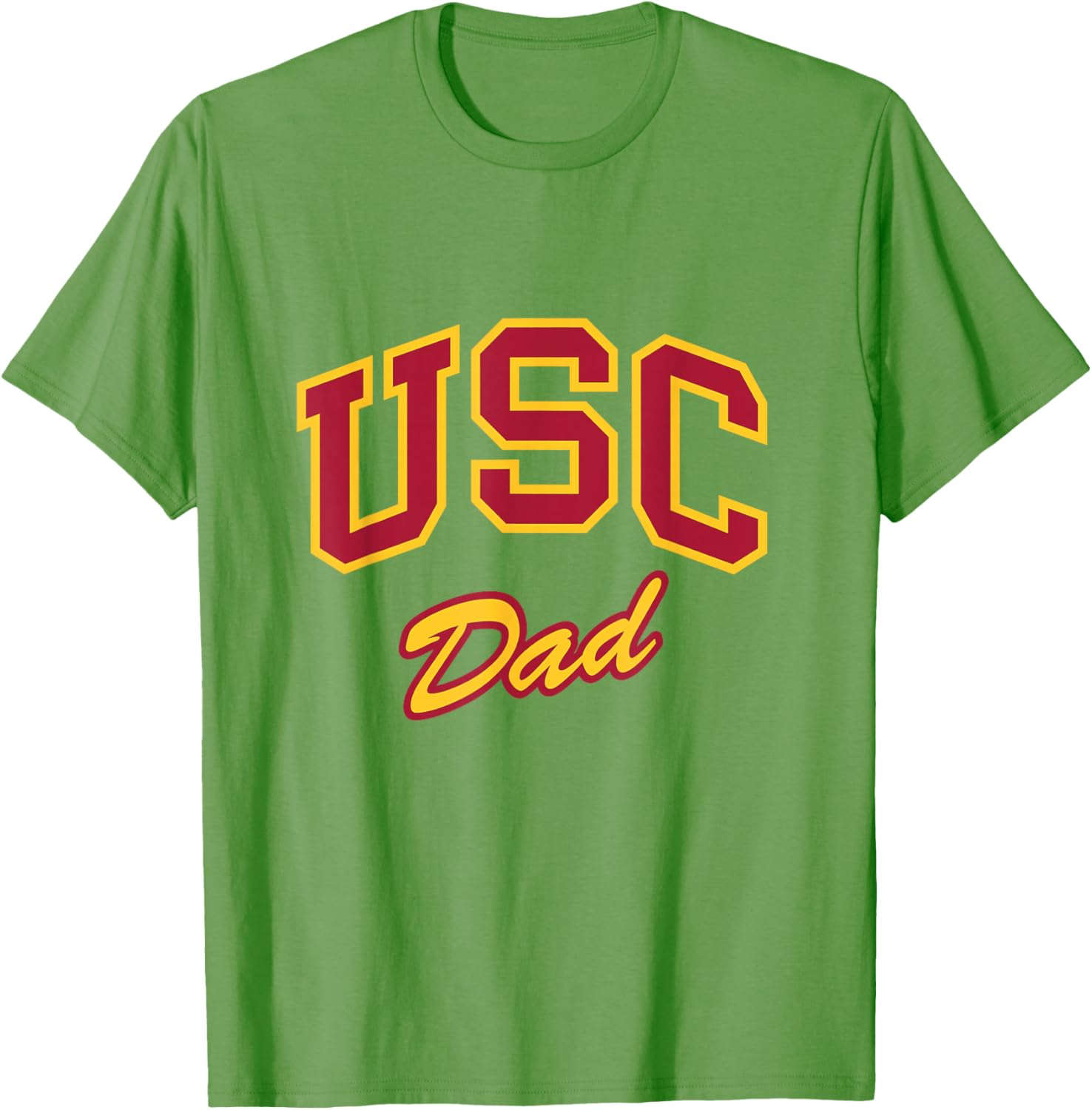 USC Dad Retro Script Style T-Shirt for Sports Fans and Outdoors Fun - 14