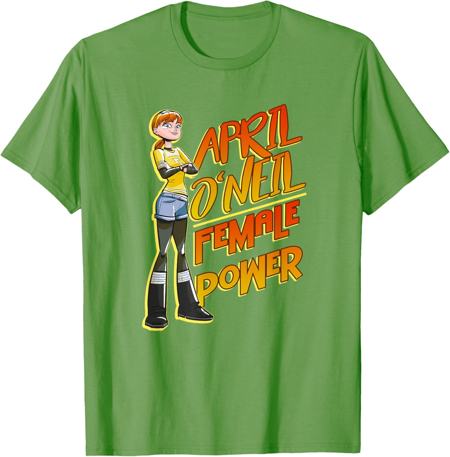 Mademark Teenage Mutant Ninja Turtles April O'Neill Women's T-Shirt - 2