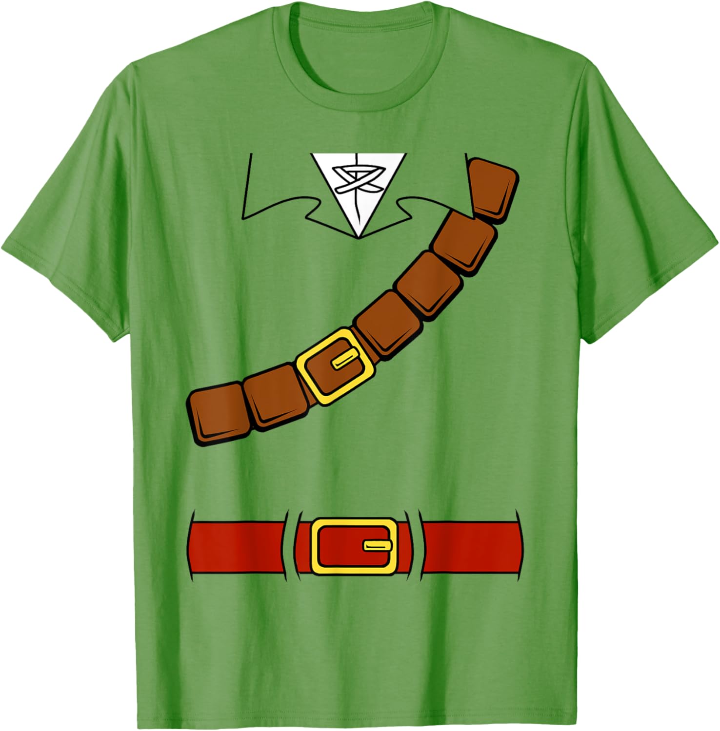 Nintendo Zelda Link Belt and Harness Costume T-Shirt for Fans - 6