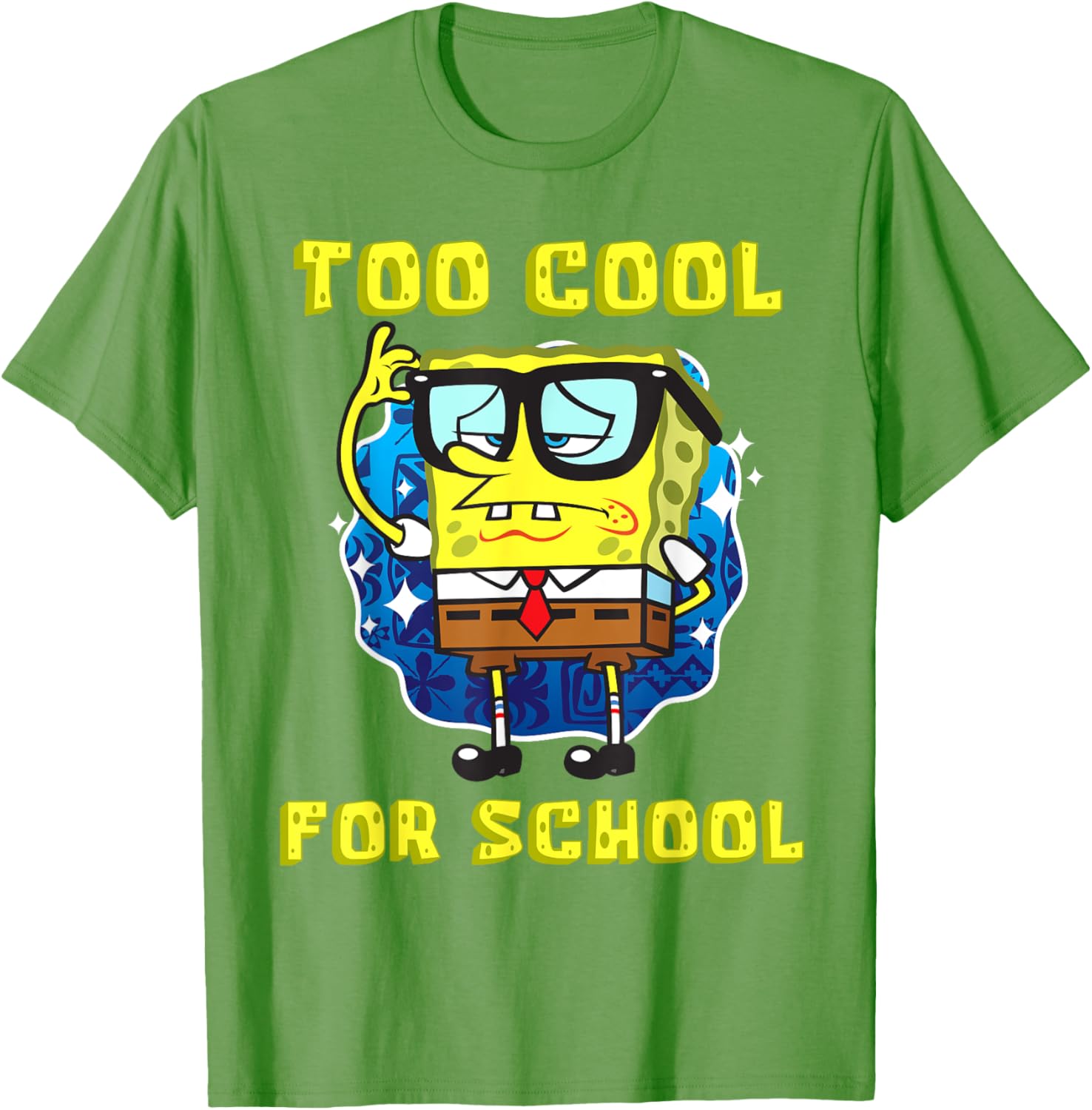 Mademark SpongeBob SquarePants Cool Glasses T-Shirt for Kids - 5