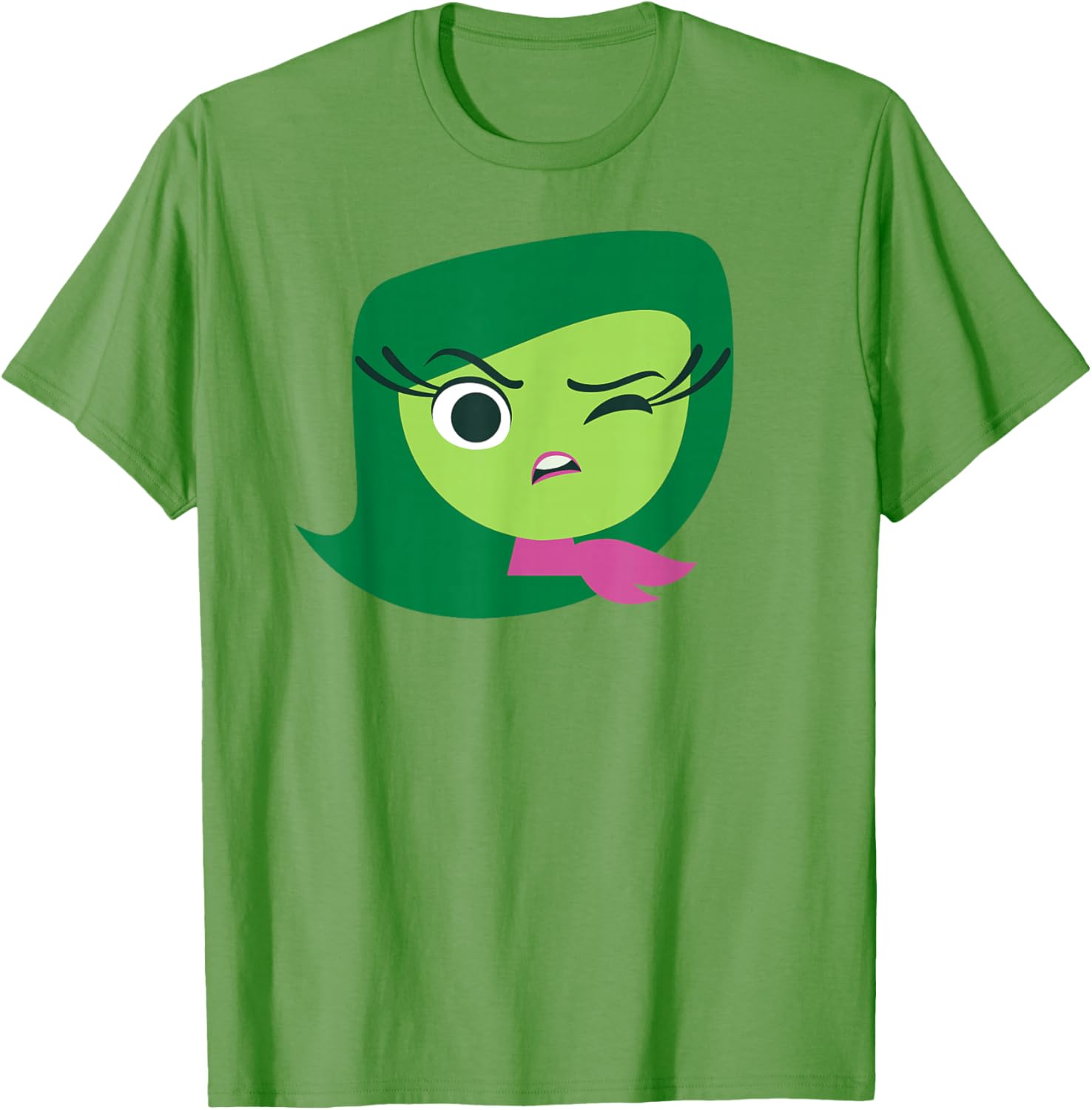 Inside Out Disgust Green T-Shirt Kids and Adults Fun Graphic Tee - 1