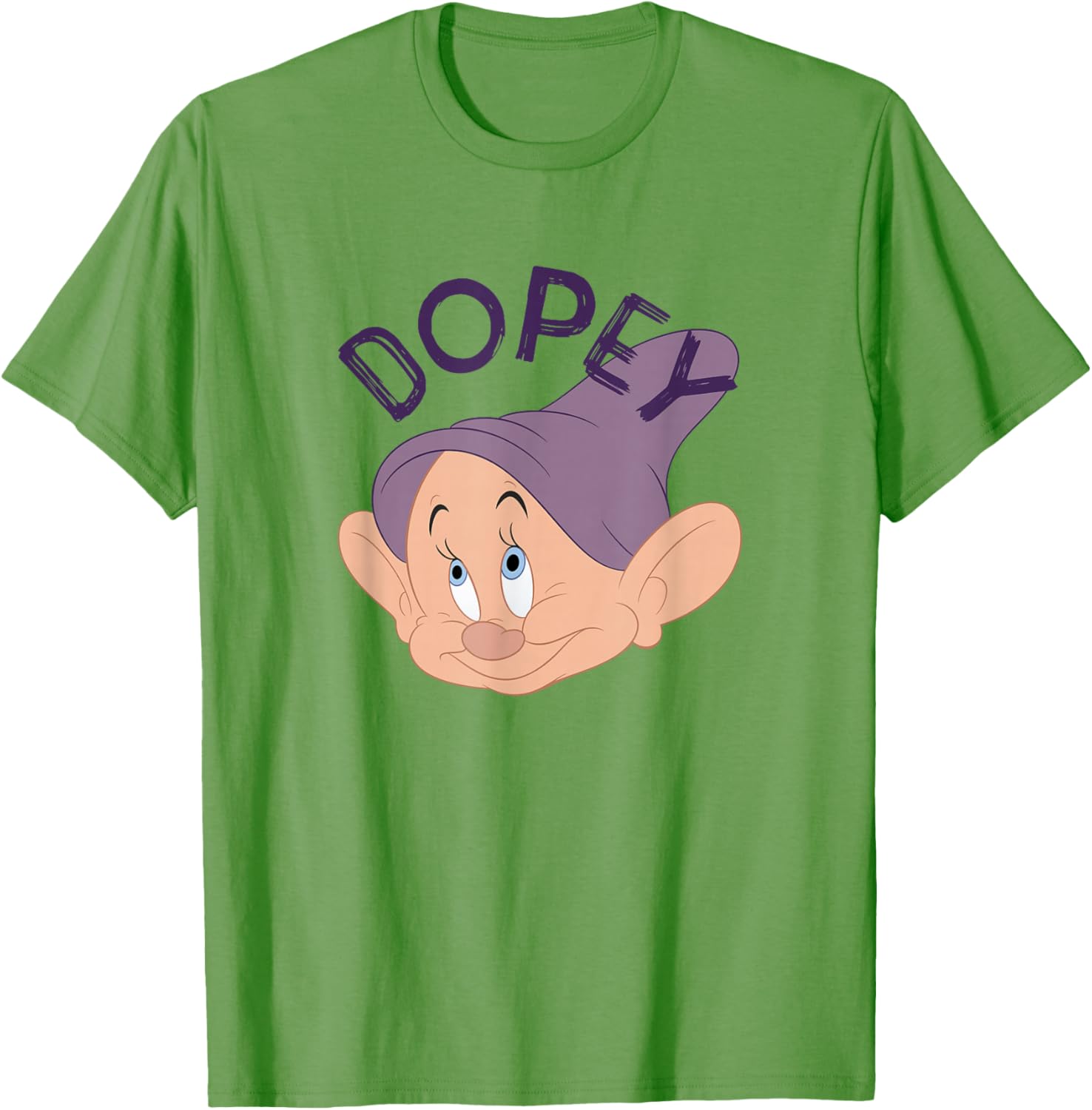 Disney Snow White Dopey Face T-Shirt for Kids and Adults - Fun Apparel - 6
