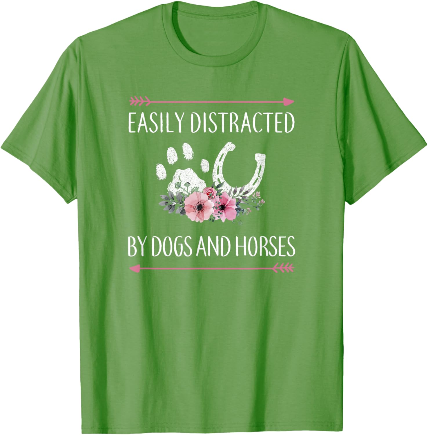Horse Lover T-Shirt for Women, Teens, and Girls - Cute Horse Design - 15
