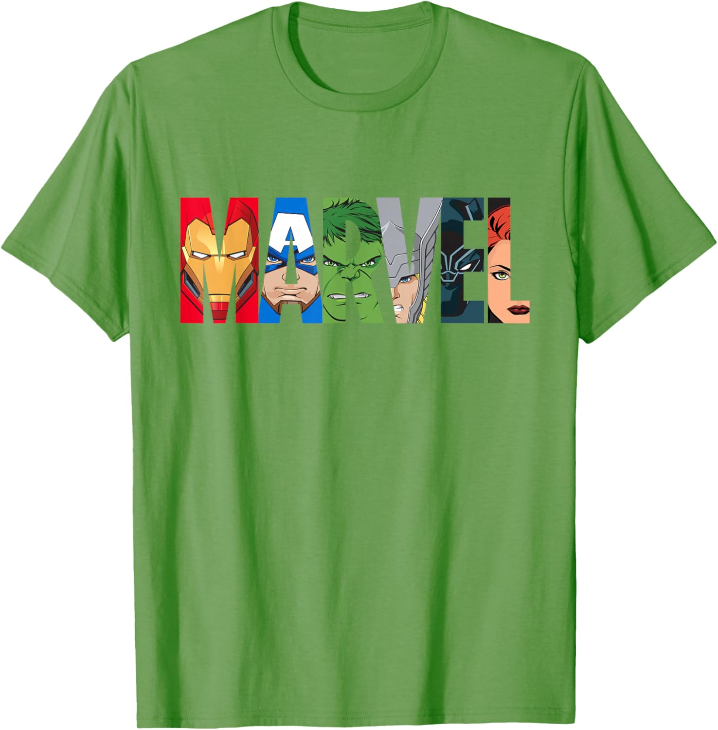 Marvel Avengers Super Heroes Logo T-Shirt for Fans and Collectors - 14
