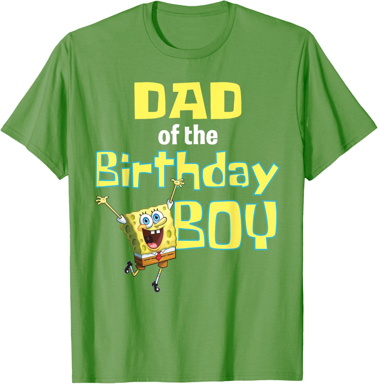 SpongeBob SquarePants Dad Of The Birthday Boy T-Shirt Fun Gift Idea - 15