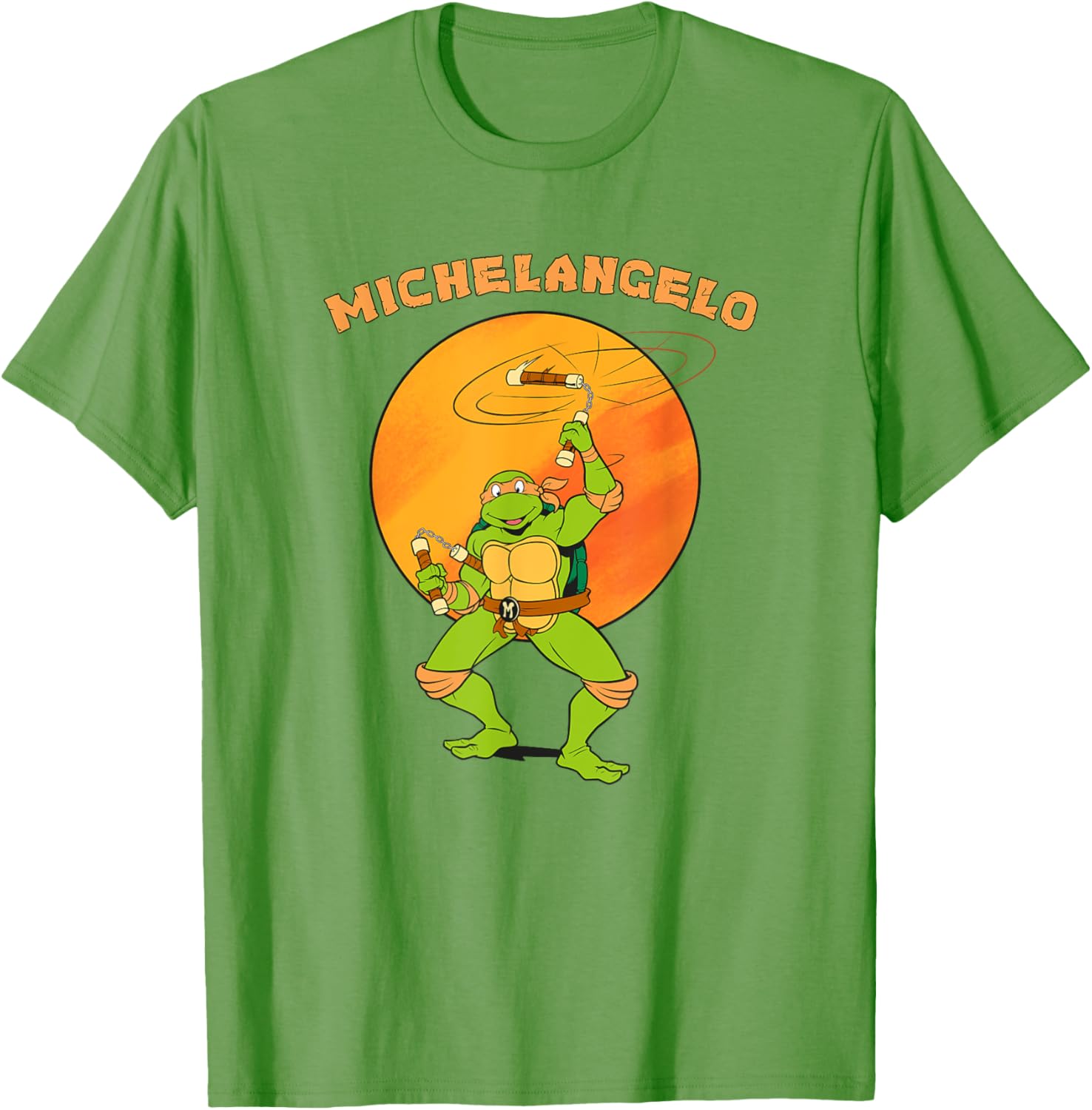 Mademark Teenage Mutant Ninja Turtles Michelangelo Standing Tall T-Shirt - 5