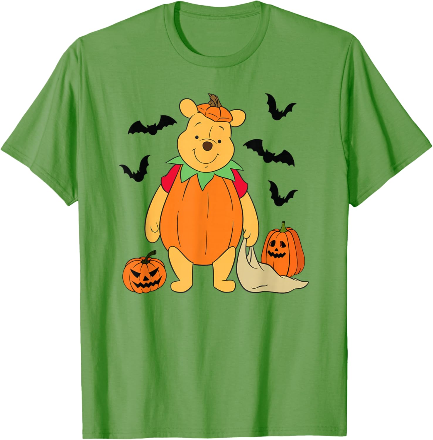 Disney Winnie the Pooh Halloween Big Pumpkin T-Shirt for Kids and Adults - 3