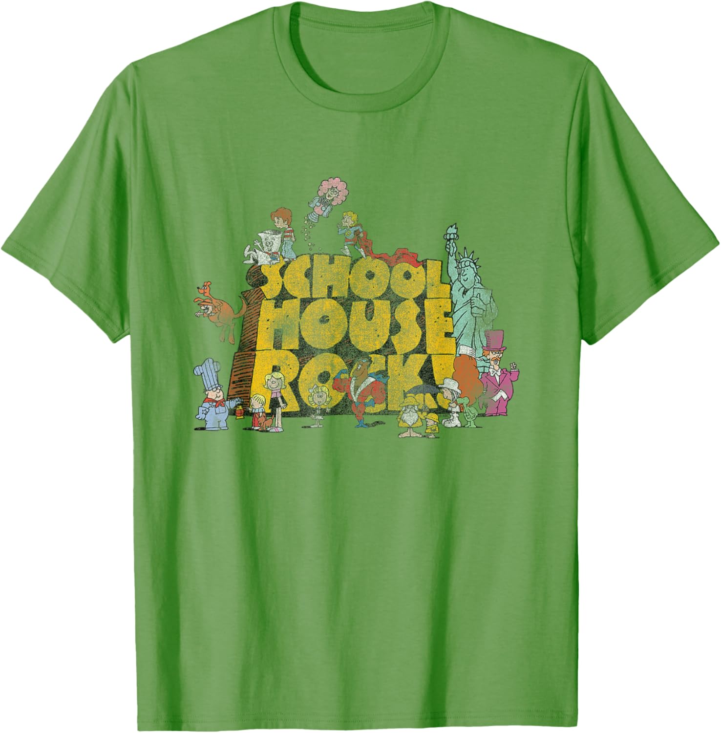 Ripple Junction Schoolhouse Rock Classic Cartoon Logo T-Shirt for Fans - 4