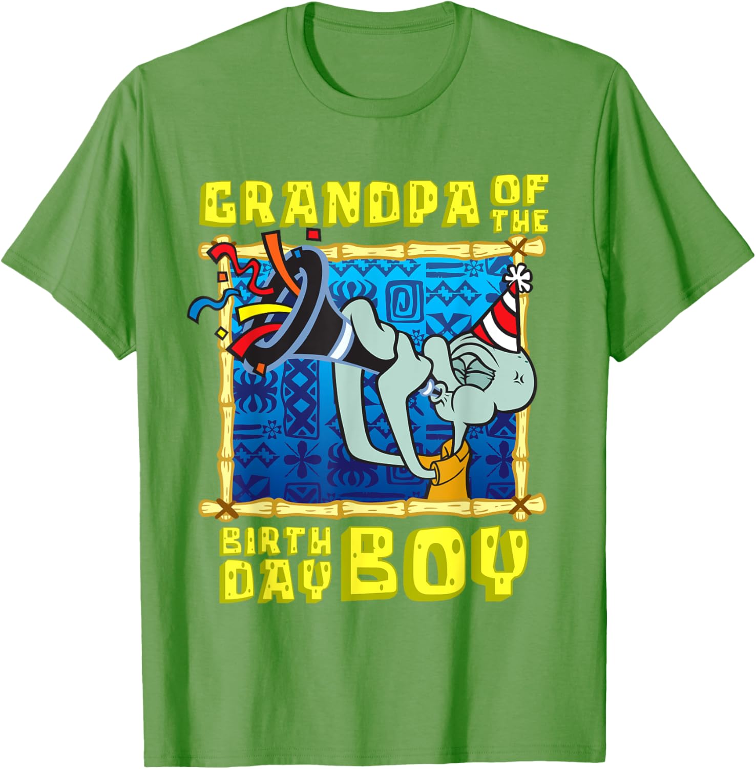 Mademark SpongeBob SquarePants Grandpa of the Birthday Boy T-Shirt - 14