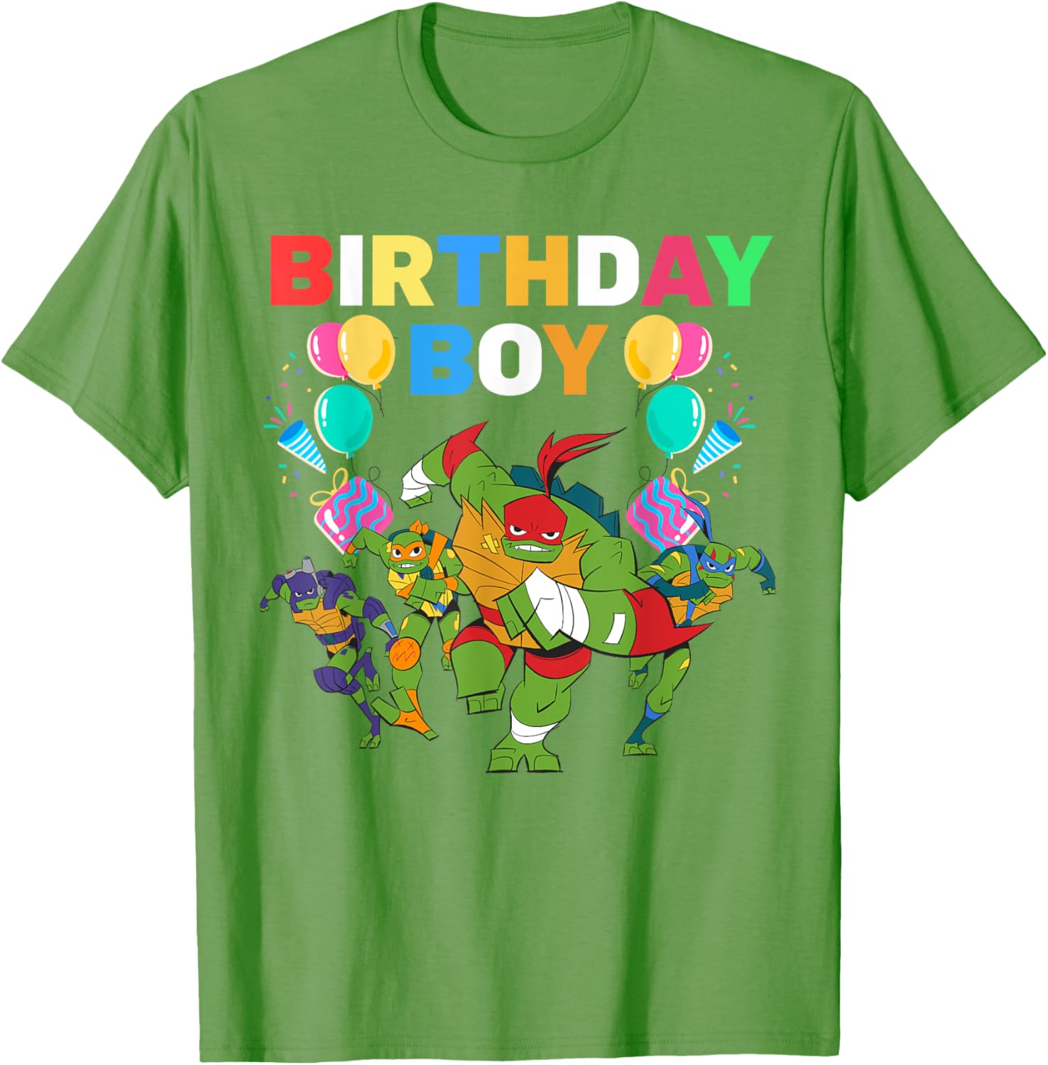 Teenage Mutant Ninja Turtles Birthday Boy T-Shirt Gift for Fans - 10