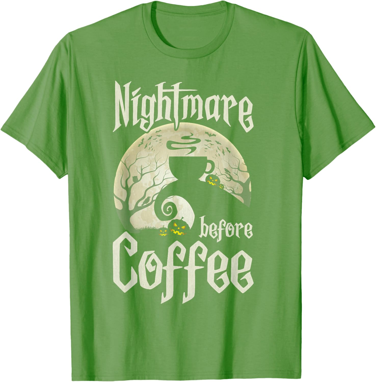 Cute Nightmare Before Coffee Halloween Shirt Funny Gift for Her - 7