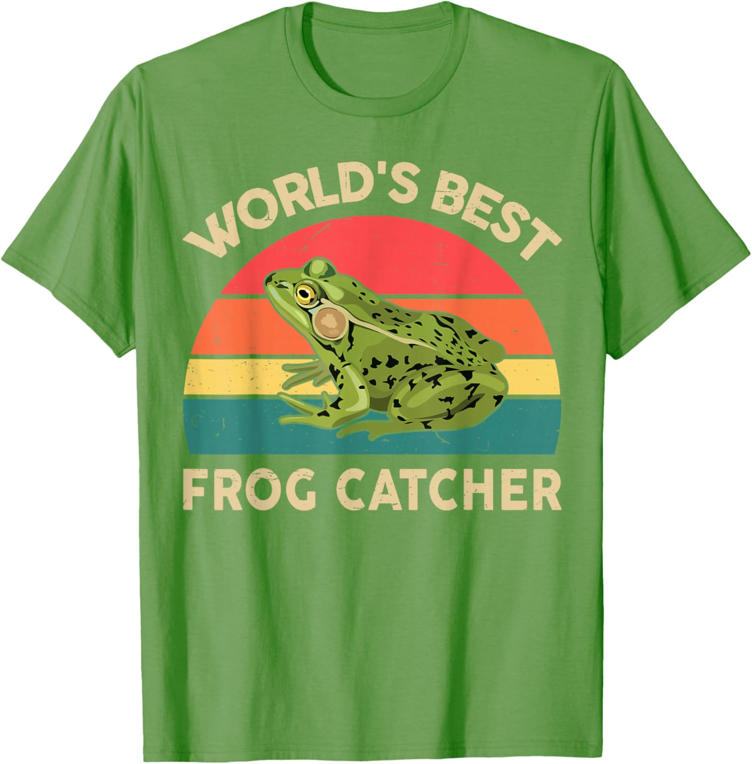 Funny Frog Catcher T-Shirt for Toddler Boys - Kids Graphic Tee - 8