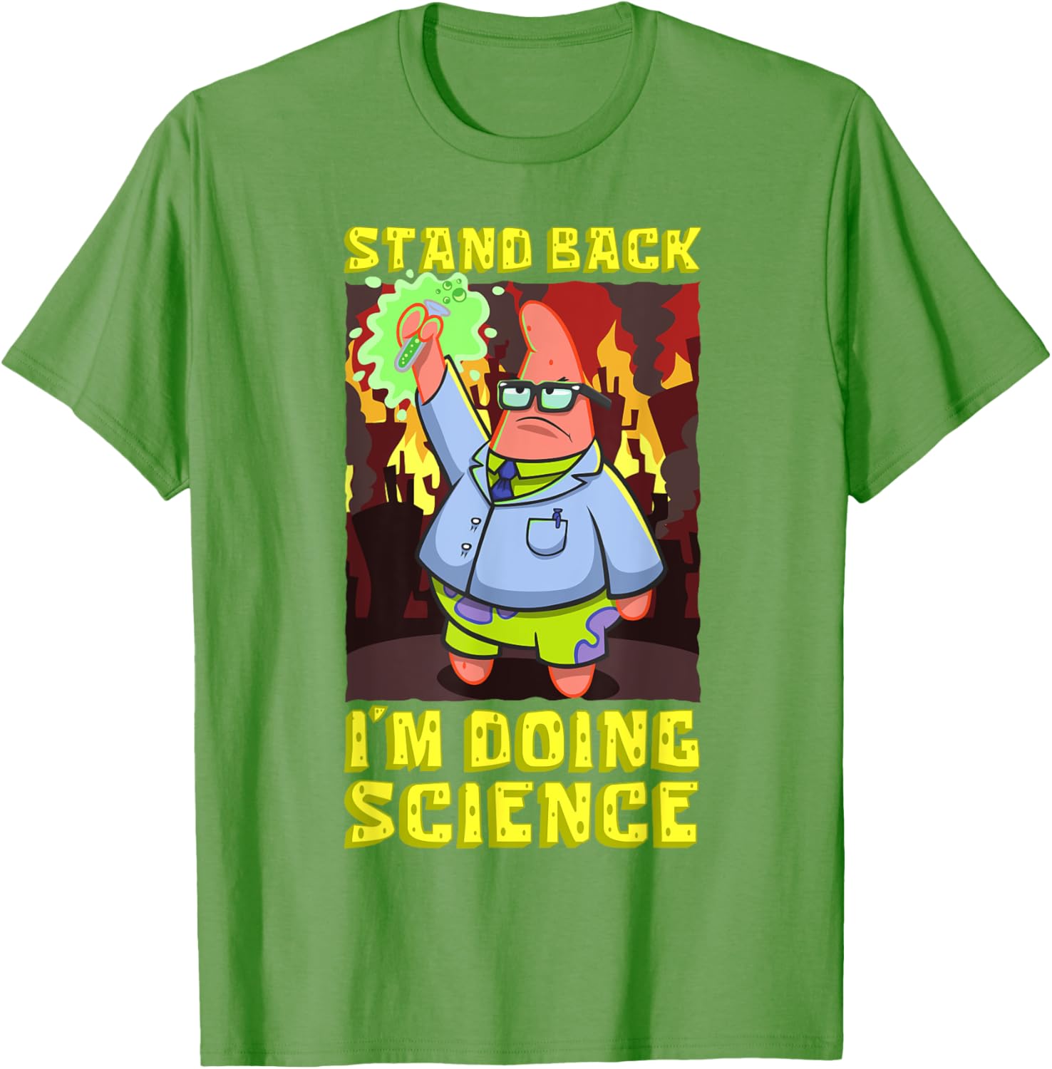 Mademark x SpongeBob SquarePants Science Experiment T-Shirt for Kids - 6