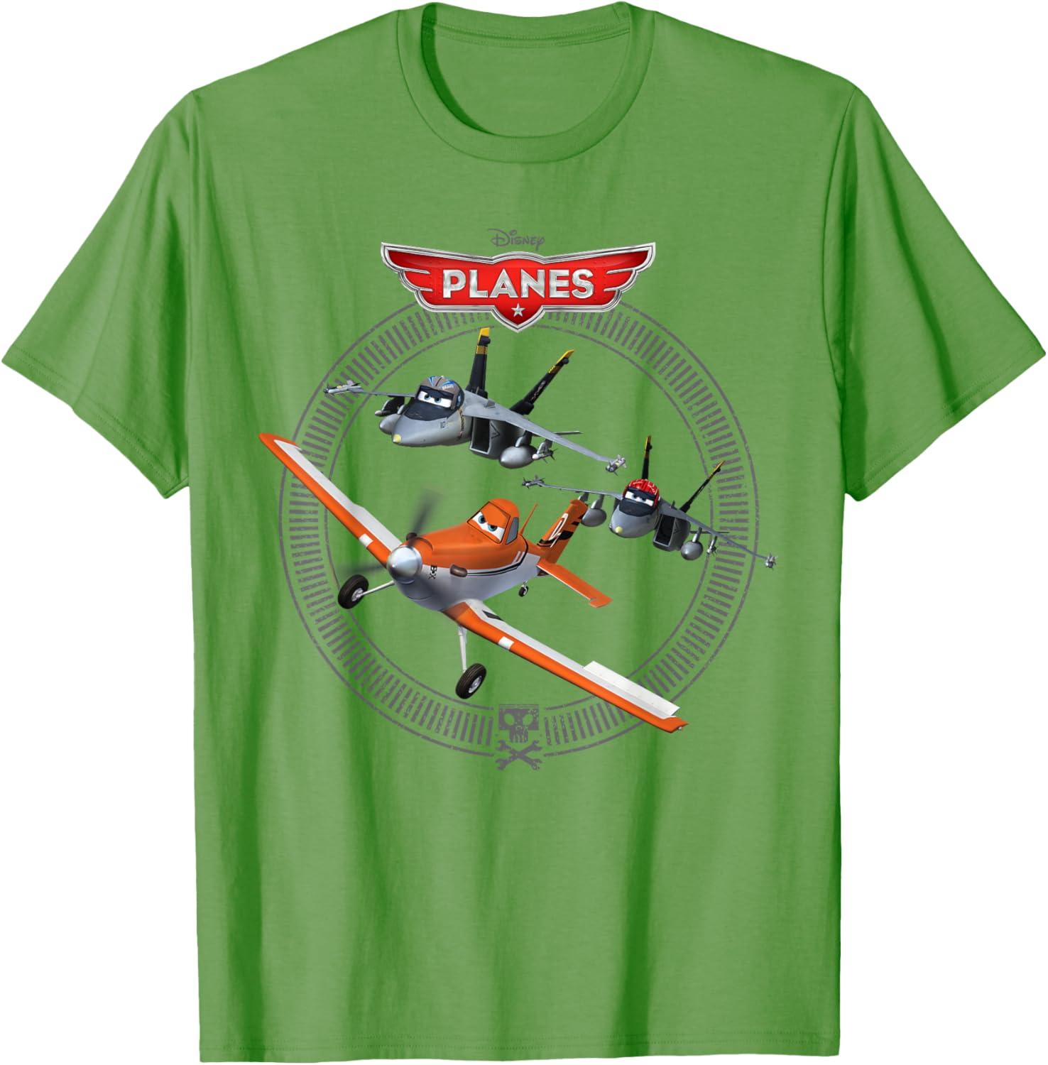 Disney Planes Dusty Crophopper Bravo Echo T-Shirt for Kids and Fans - 5