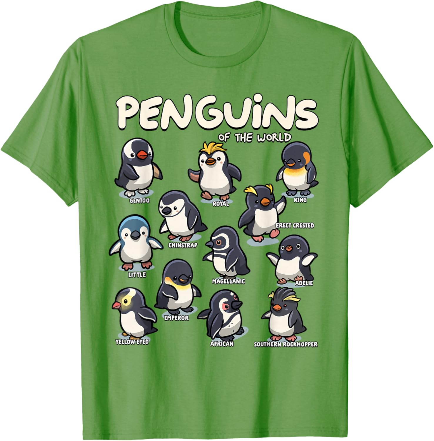 Cute Penguin Lovers T-Shirt for Animal Fans - Stylish Penguin Apparel - 5