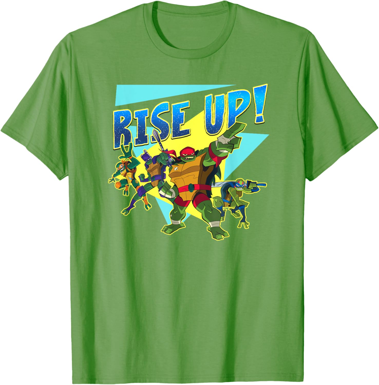 Mademark TMNT Rise Up T-Shirt for Fans of Teenage Mutant Ninja Turtles - 1