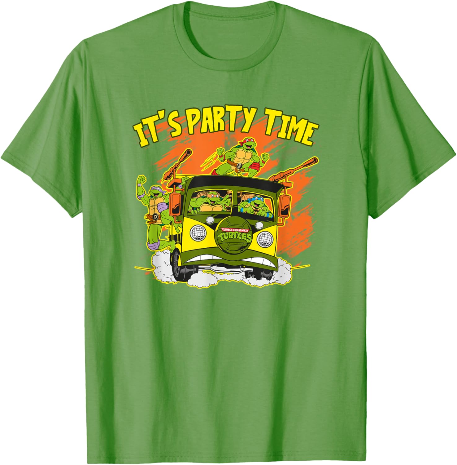 Mademark Teenage Mutant Ninja Turtles Party Time T-Shirt for Kids - 16