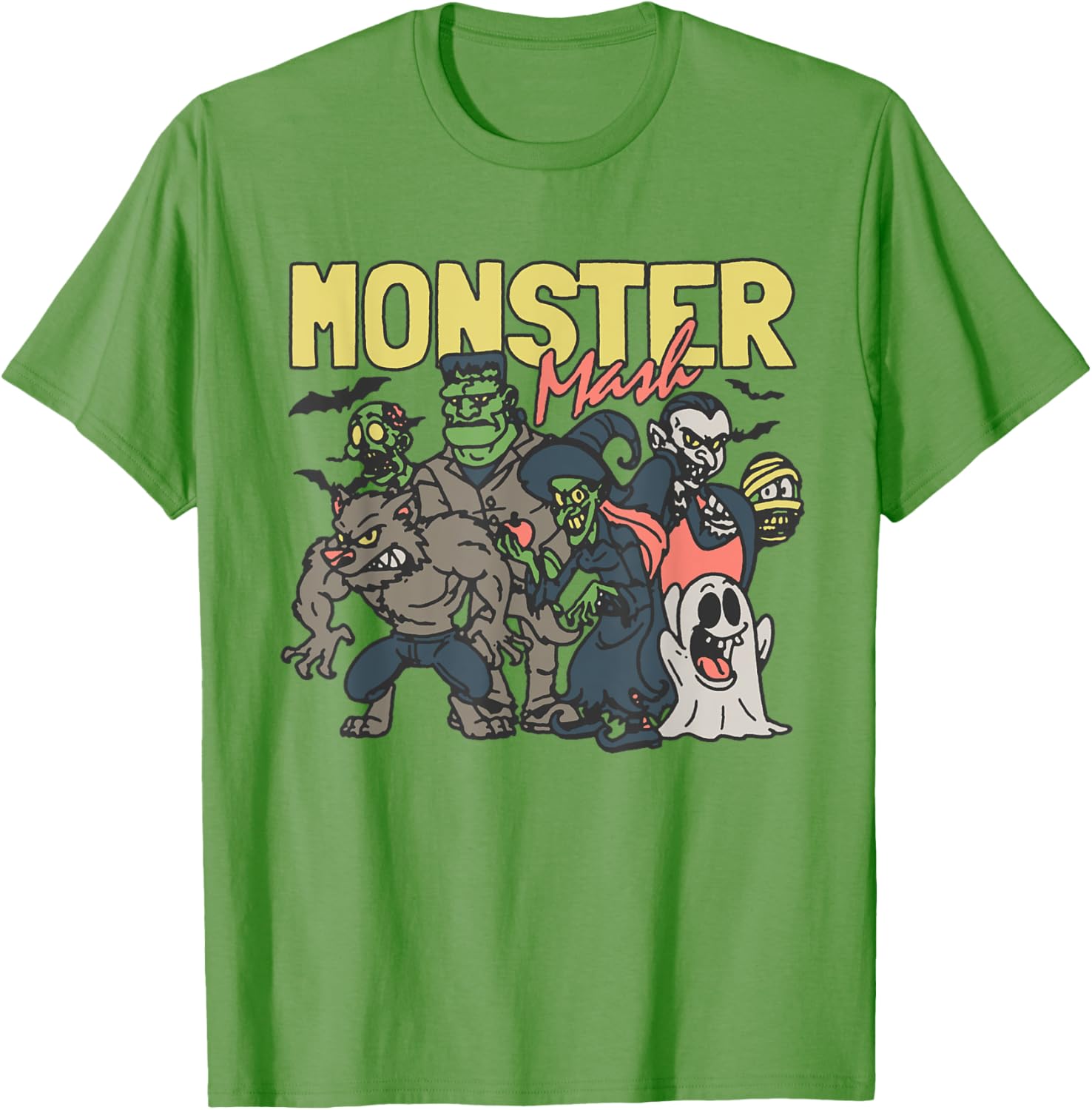 Monster Mash Halloween T-Shirt Fun Costume Characters for Parties - 22