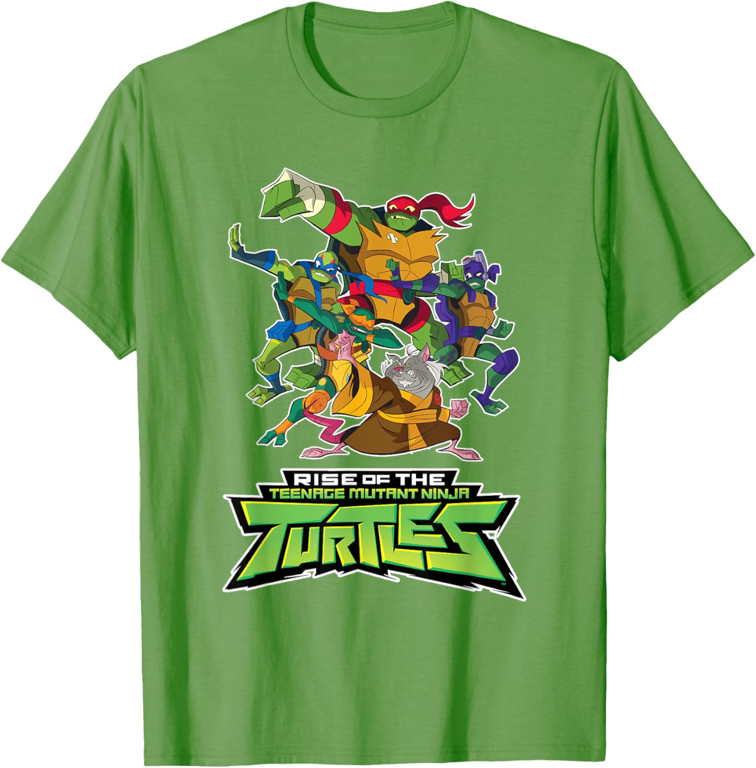 Mademark Teenage Mutant Ninja Turtles Rise T-Shirt with Splinter Design - 13