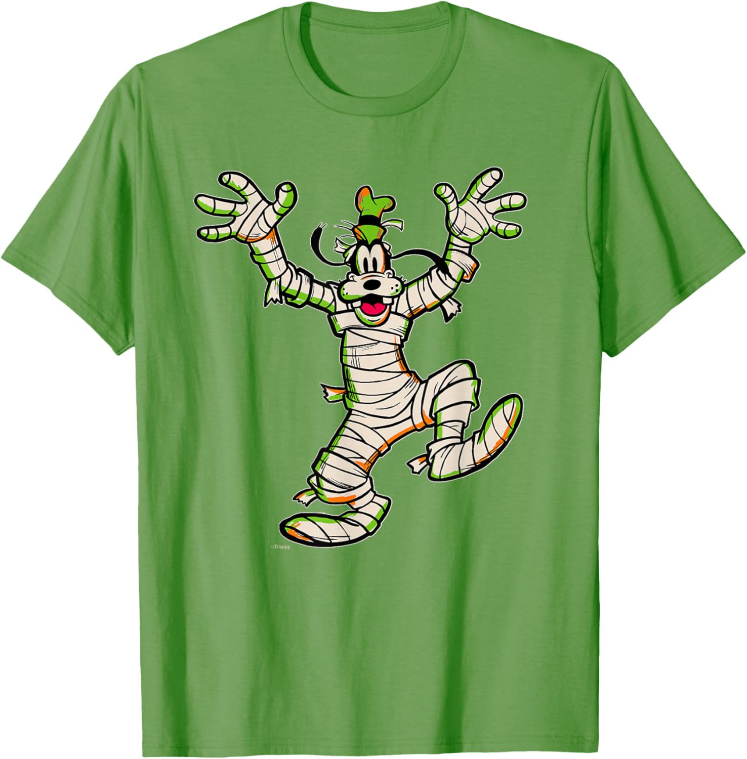 Disney 100 Goofy Mummy Halloween T-Shirt for Fun Costume Celebrations - 1