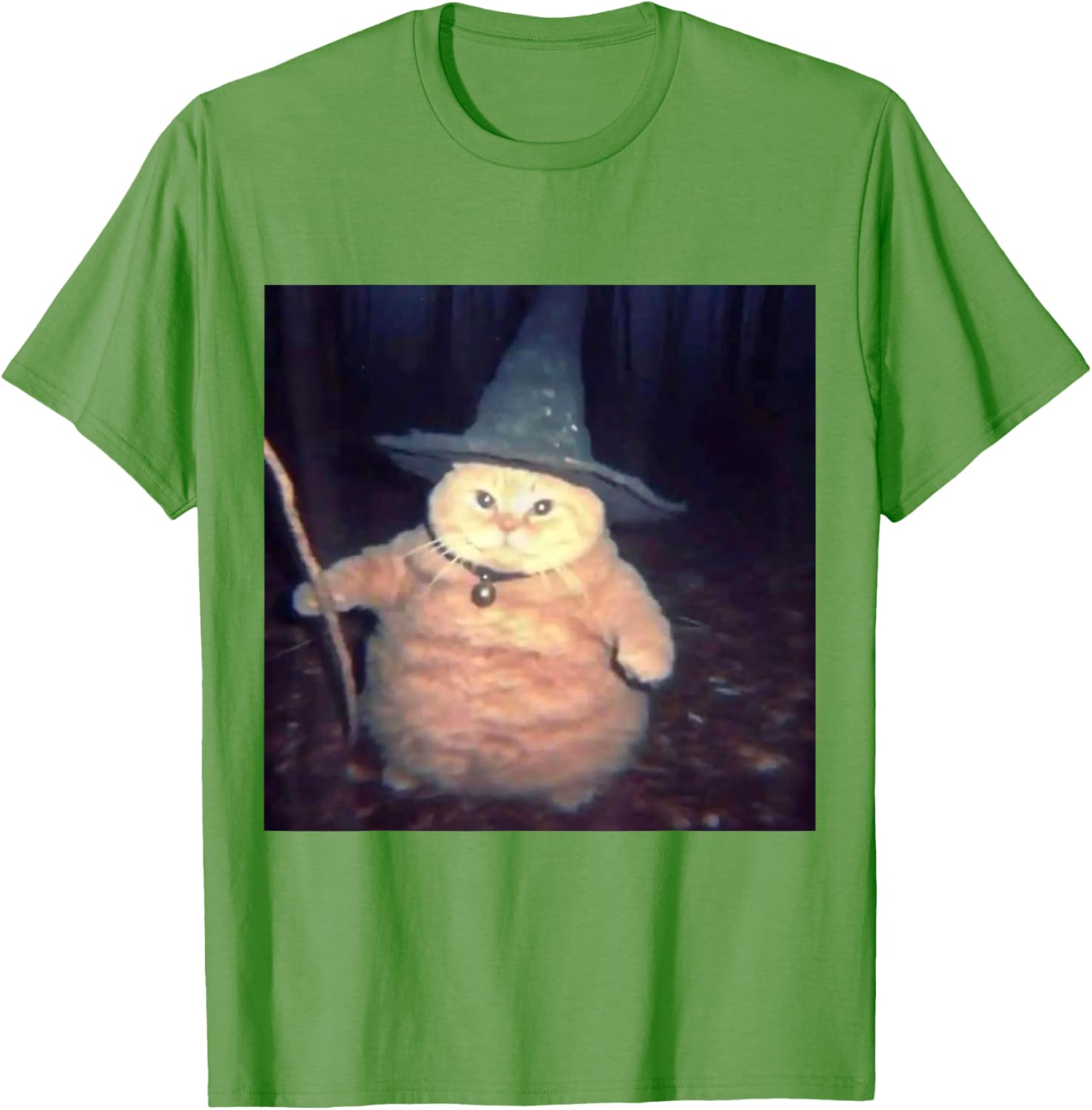 Funny Wizard Cat Halloween T-Shirt for Cat Lovers and Meme Fans - 23