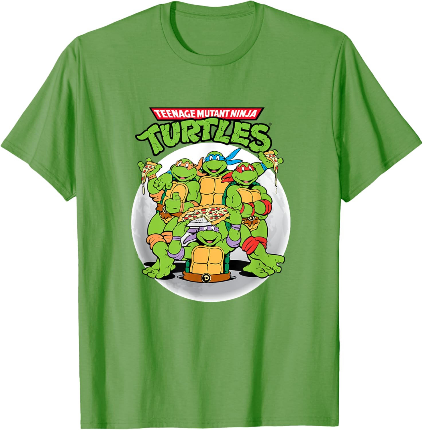 Mademark Teenage Mutant Ninja Turtles Classic Full Moon T-Shirt - 10