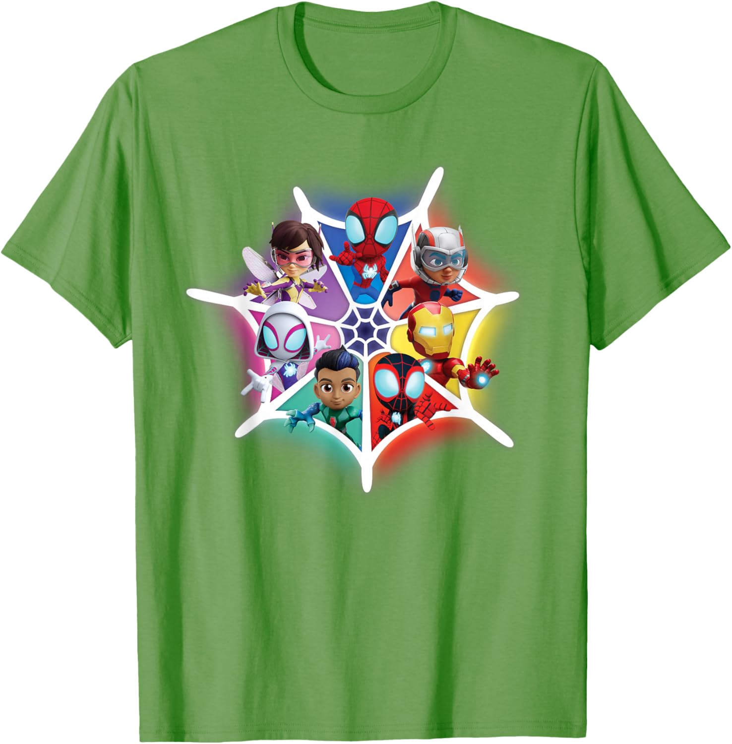 Marvel Spidey and Friends Avengers Team-Up T-Shirt for Kids and Adults - 19