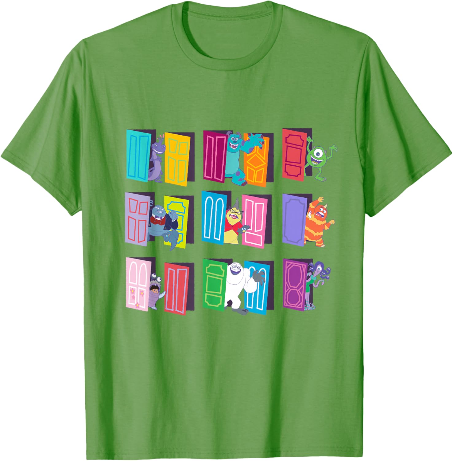 Monsters Inc Doors T-Shirt for Kids and Adults - Fun Disney Apparel - 16