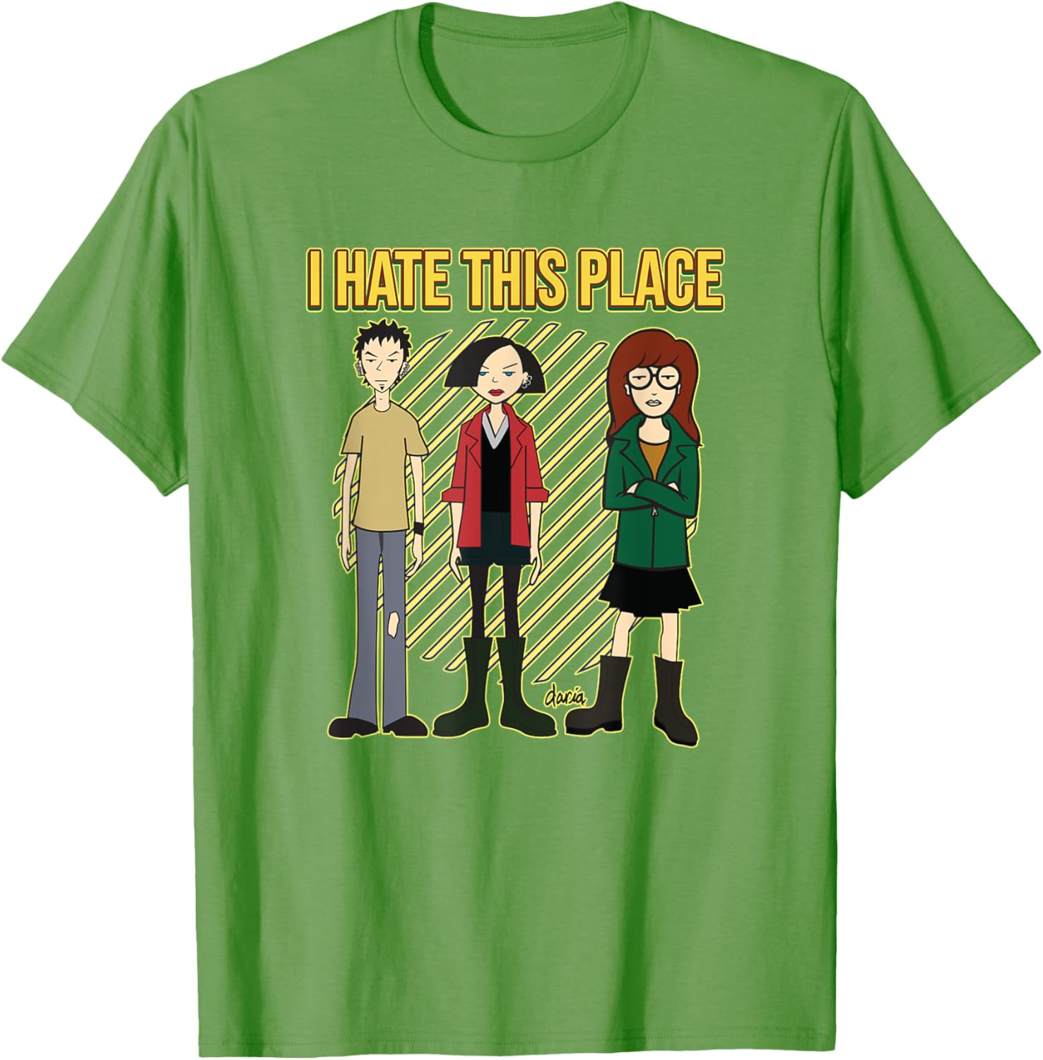 Mademark x Daria I Hate This Place T-Shirt for Stylish Comfort - 9