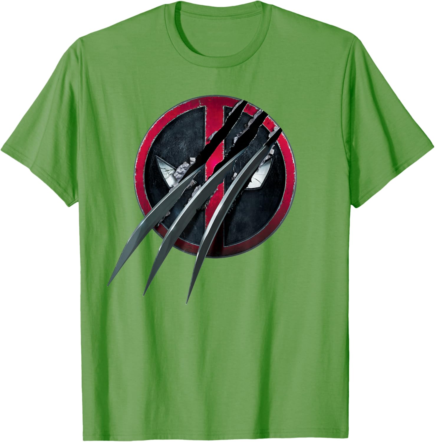 Deadpool and Wolverine Icon T-Shirt with Claws for Marvel Fans - 7