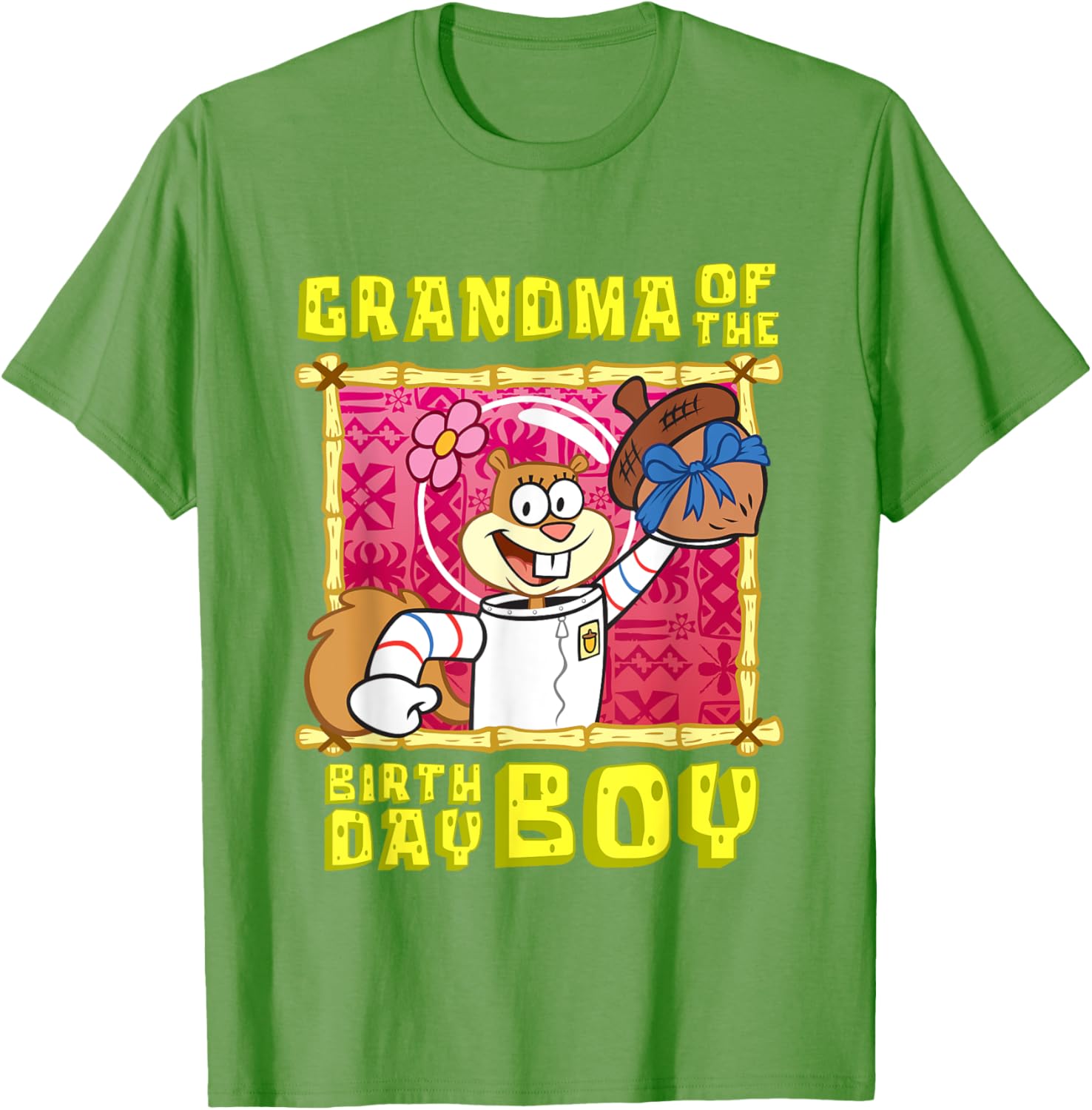Mademark SpongeBob Sandy Grandma Birthday Boy T-Shirt Gift for Grandma - 10
