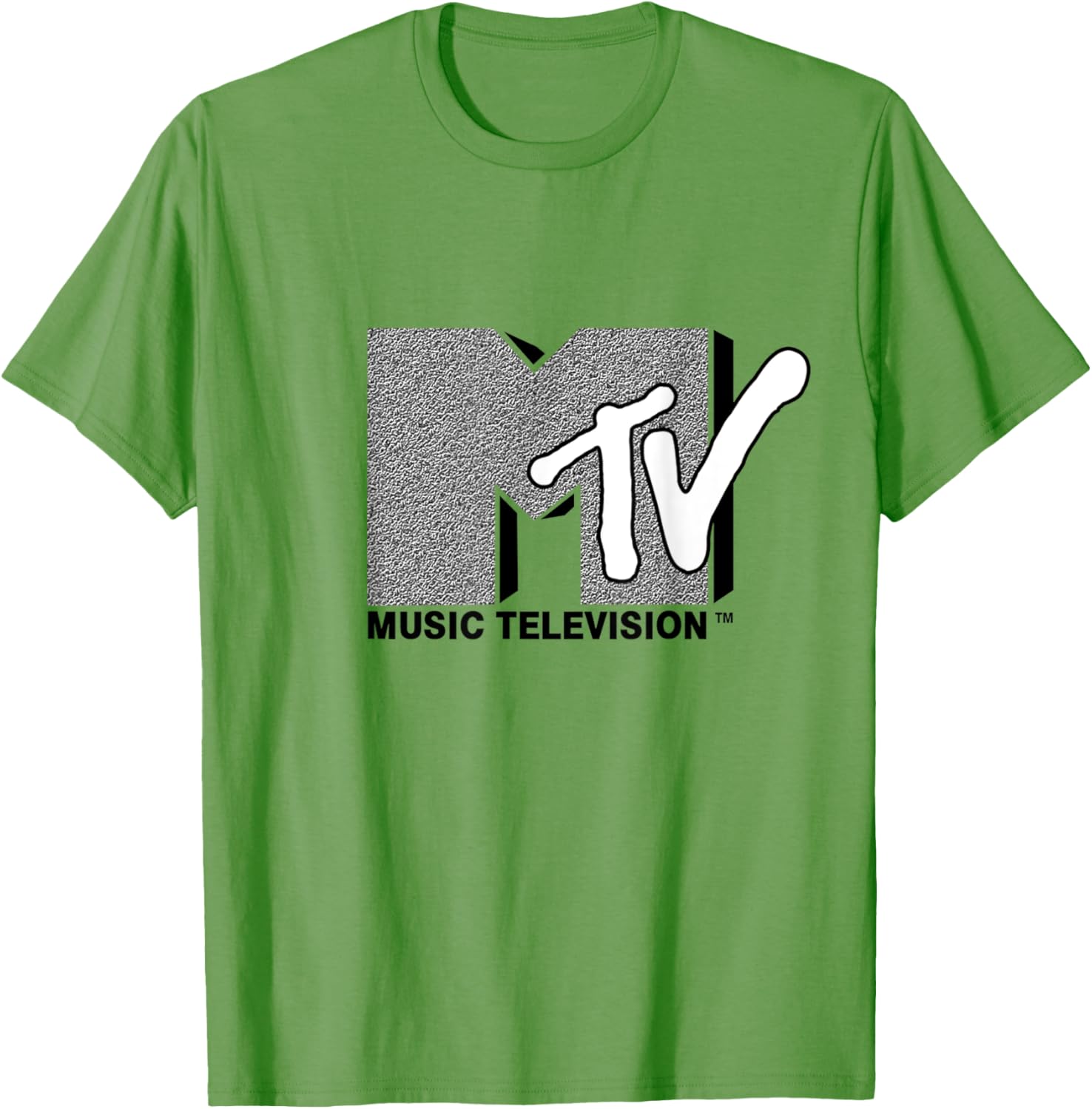 Mademark x MTV Classic MTV Logo Wall Structure T-Shirt for Style Lovers - 9