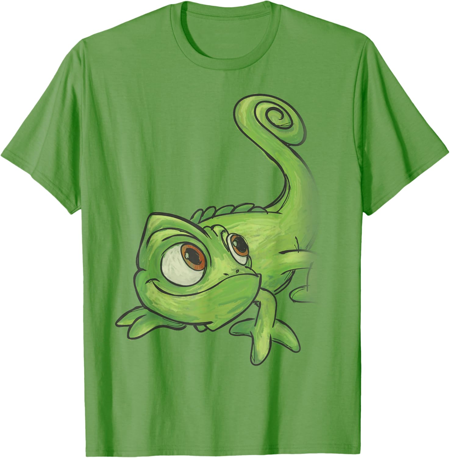 Disney Tangled Pascal Sketch T-Shirt for Fans of Rapunzel and Fun Fashion - 2