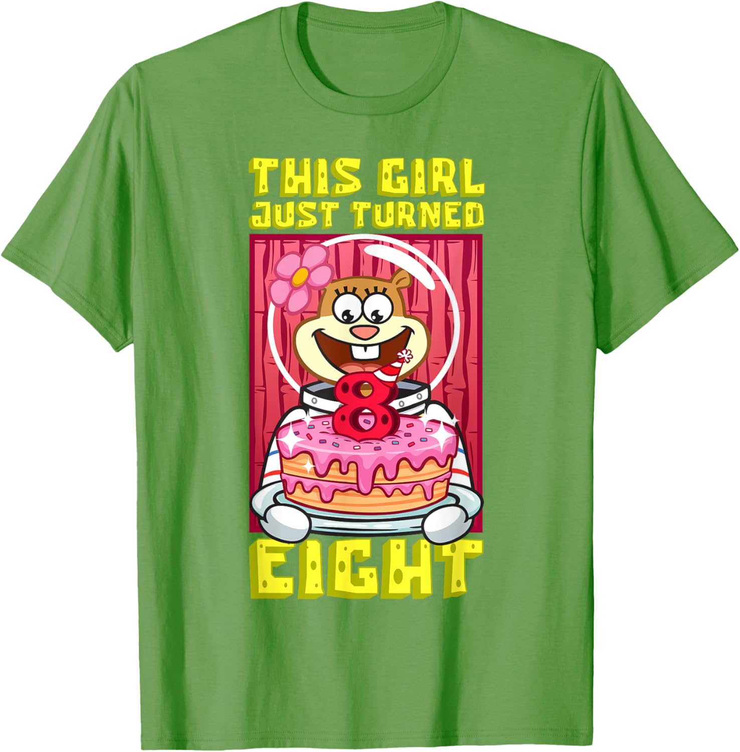 Mademark x SpongeBob SquarePants Sandy 8th Birthday Fun T-Shirt - 12
