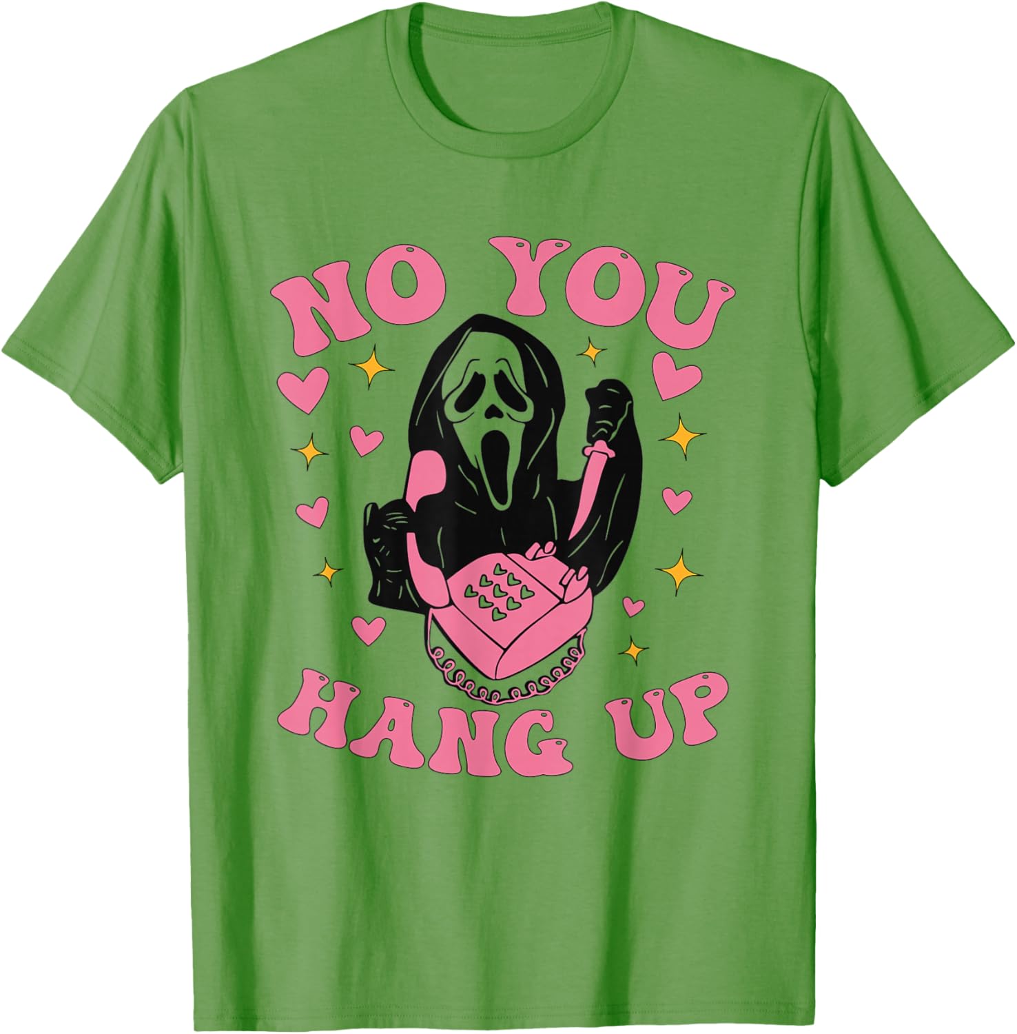 Funny Ghost Calling Halloween Costume T-Shirt Perfect for Spooky Fun - 10
