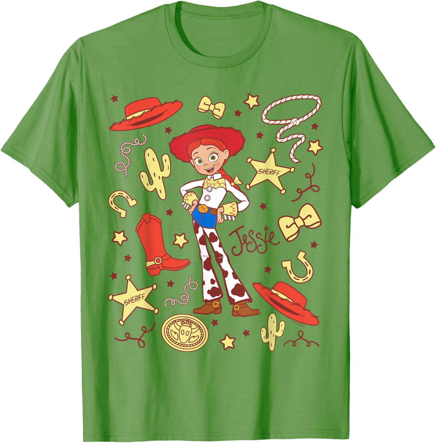 Toy Story Jessie Cowgirl Western Spirit T-Shirt for Kids and Adults - 20