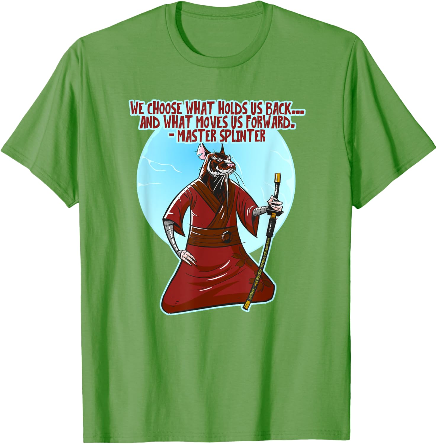 Mademark Teenage Mutant Ninja Turtles Master Splinter Wisdom T-Shirt - 17